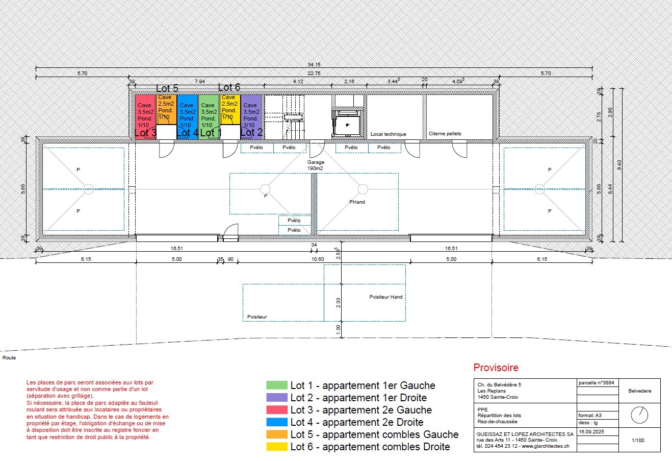 Plan du rez-de-chaussée Plan du rez-de-chaussée