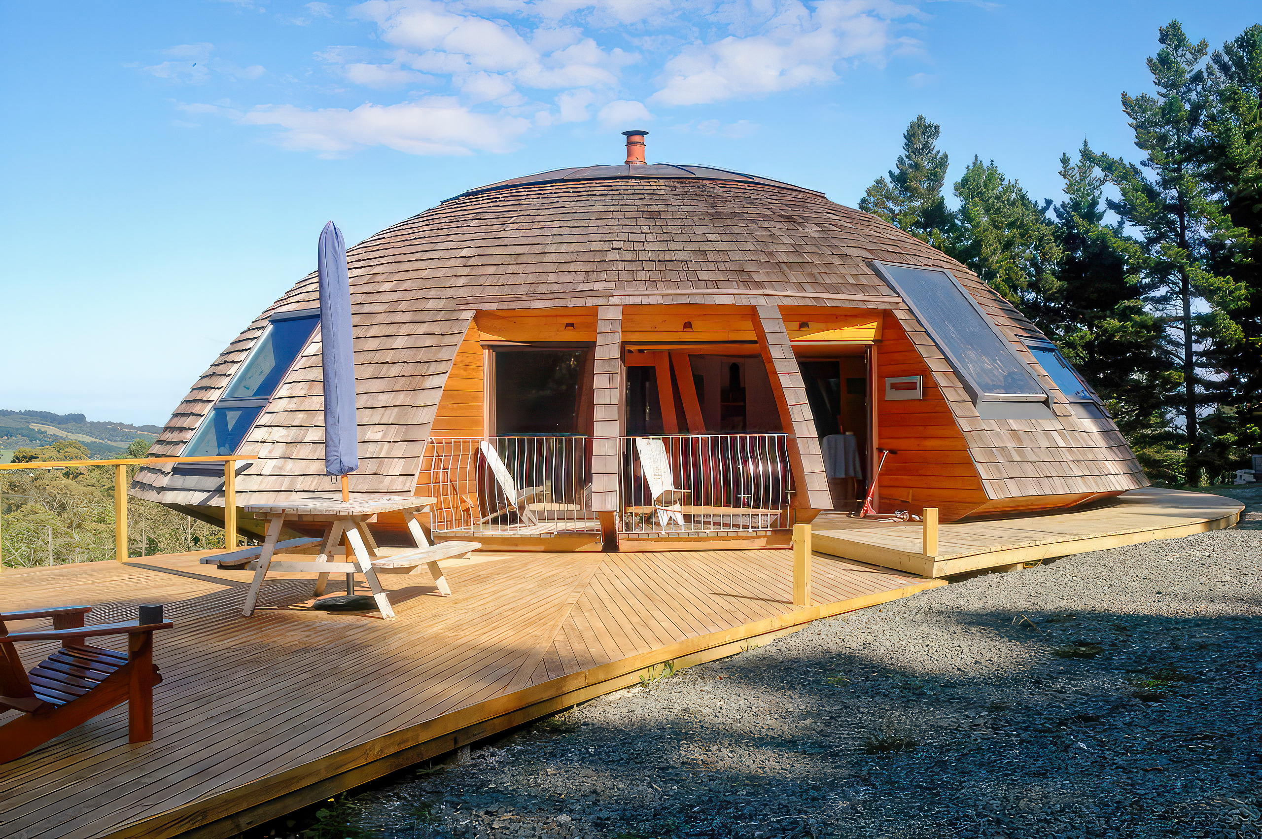 Domespace, vue extérieure.