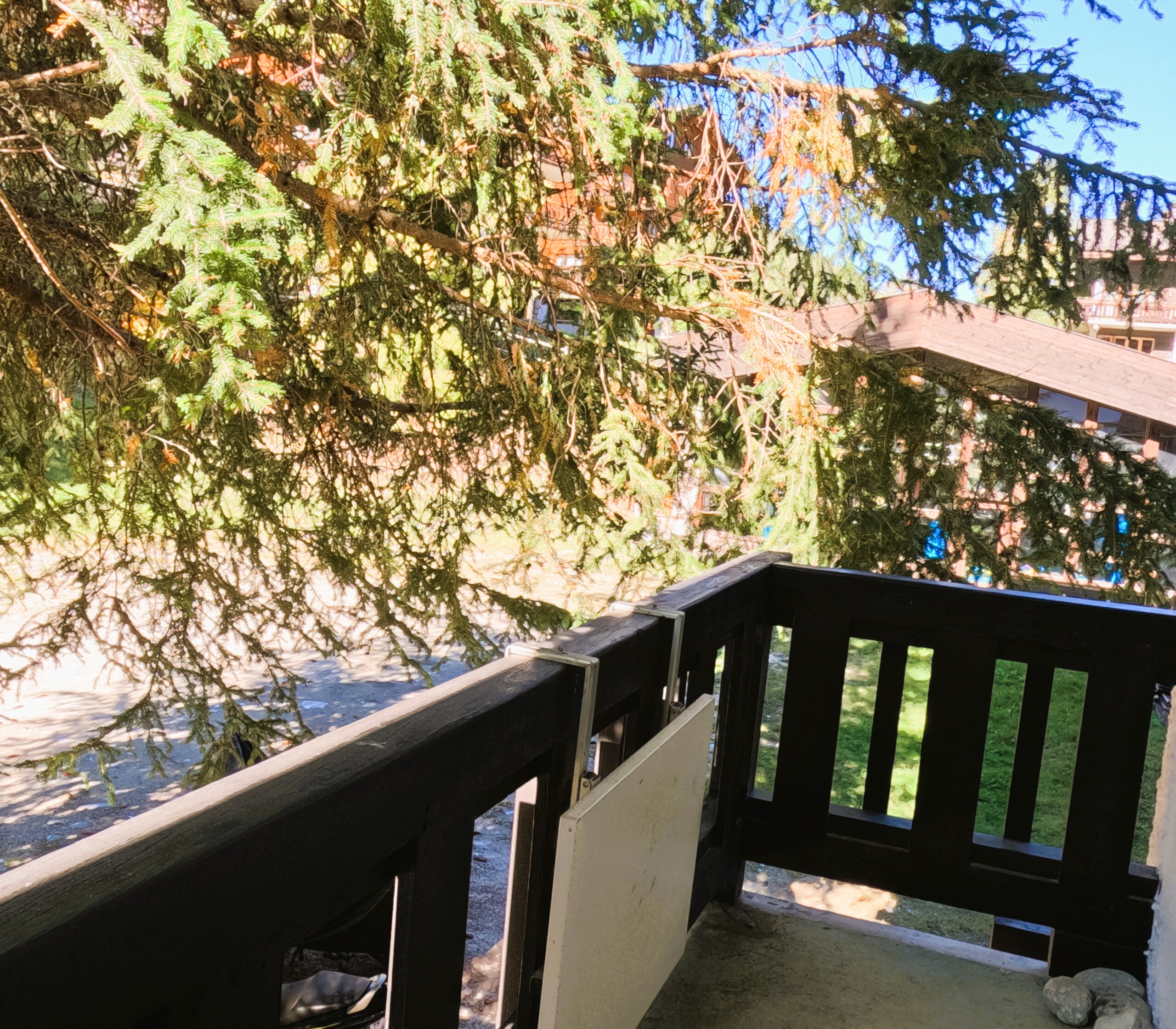 Vue du balcon  
