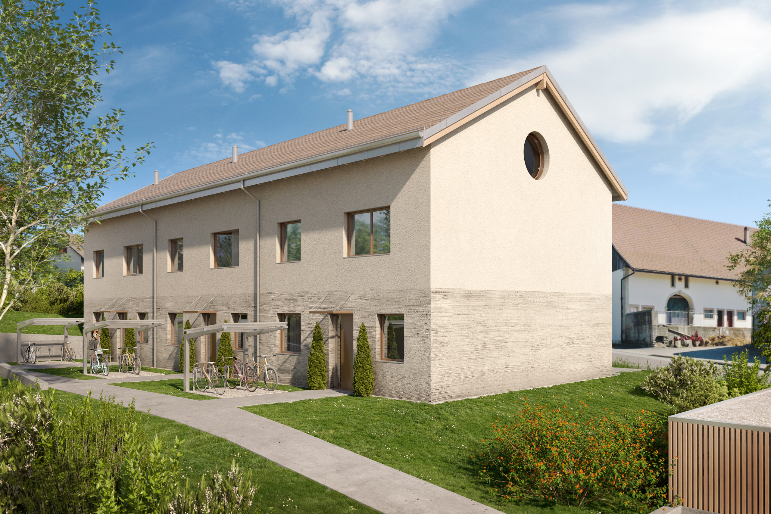 Entrée villas