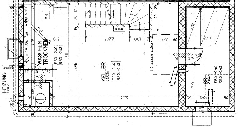 Grundriss Untergeschoss Grundriss Untergeschoss