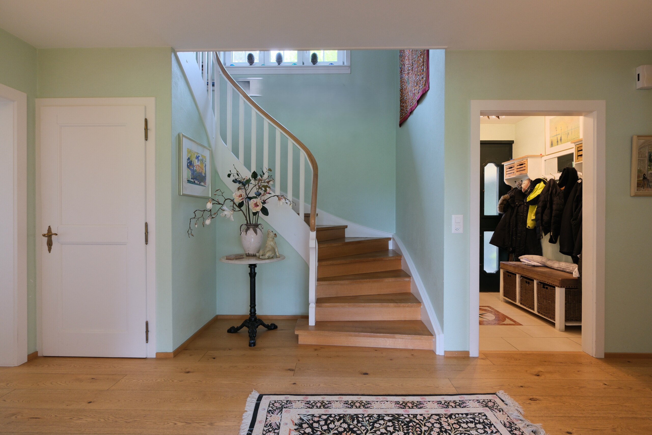 Eingang und Garderobe 