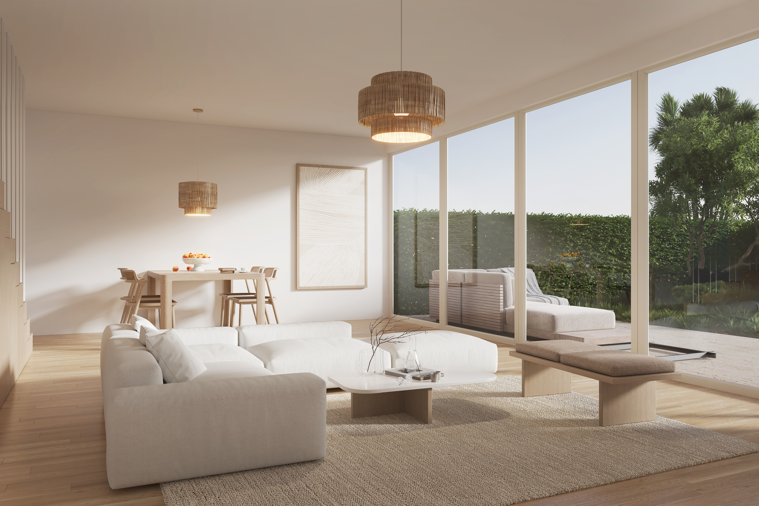 Wohnzimmer Visualisierung