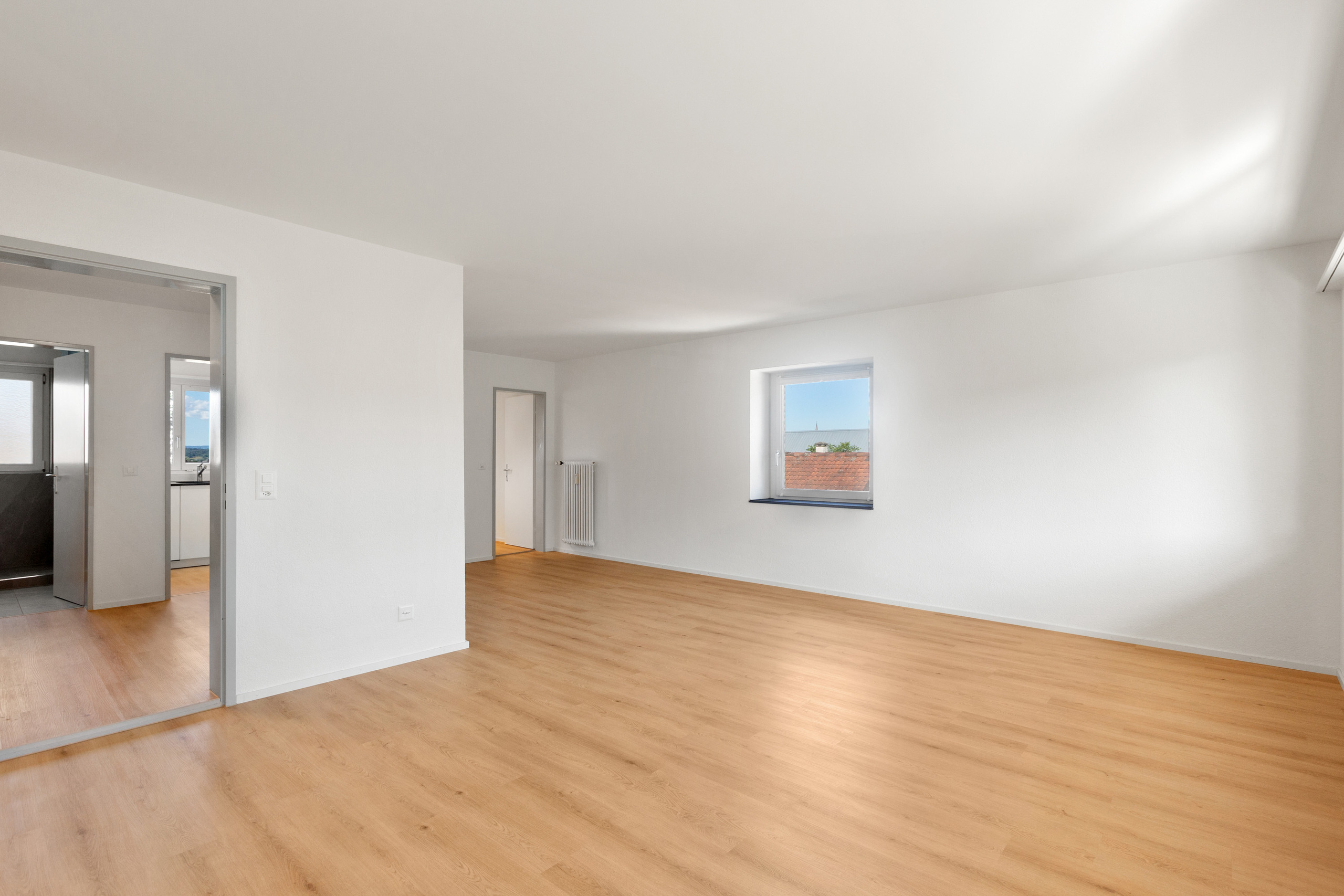 Renoviert und mit einem einladenden Ambiente.