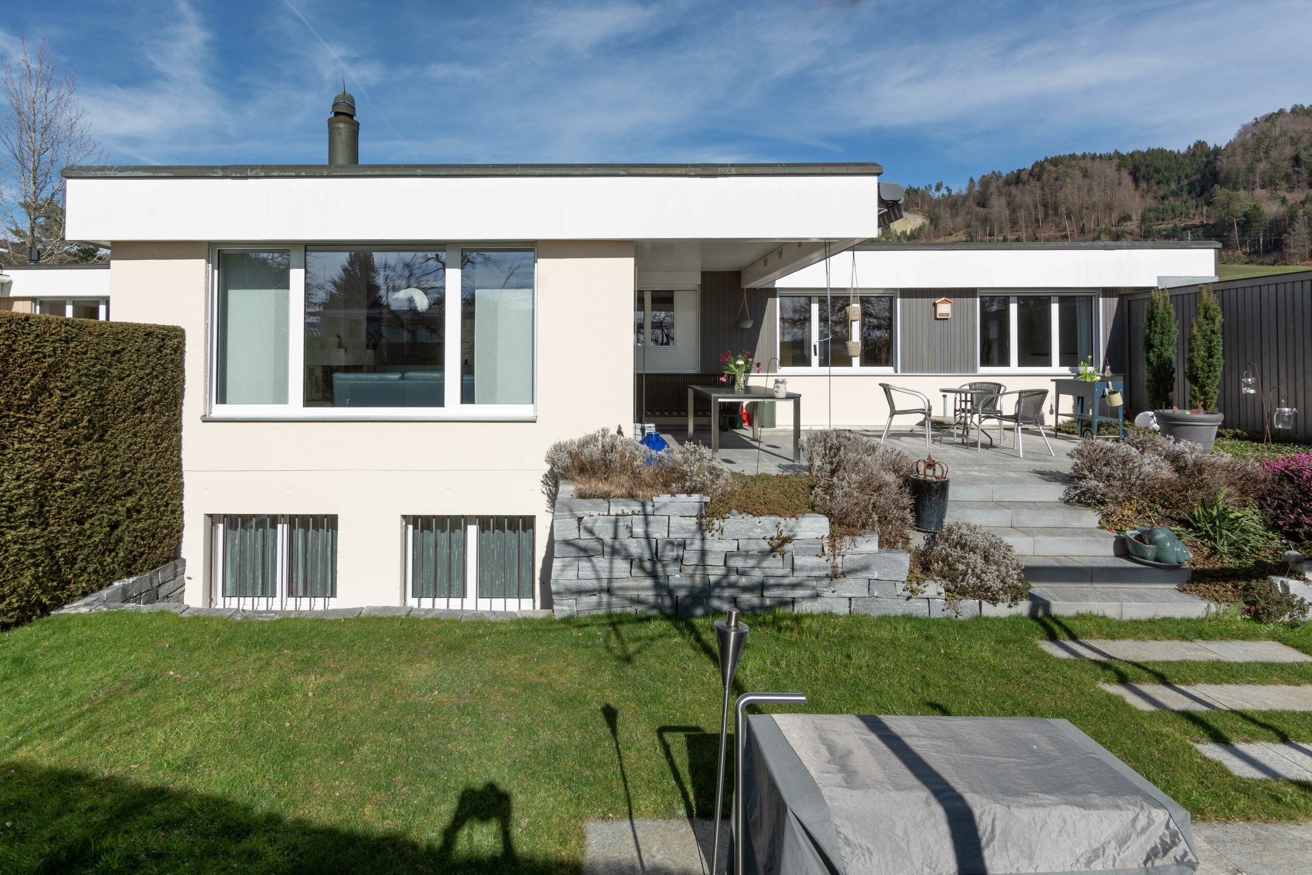 Hausansicht Gartenseite