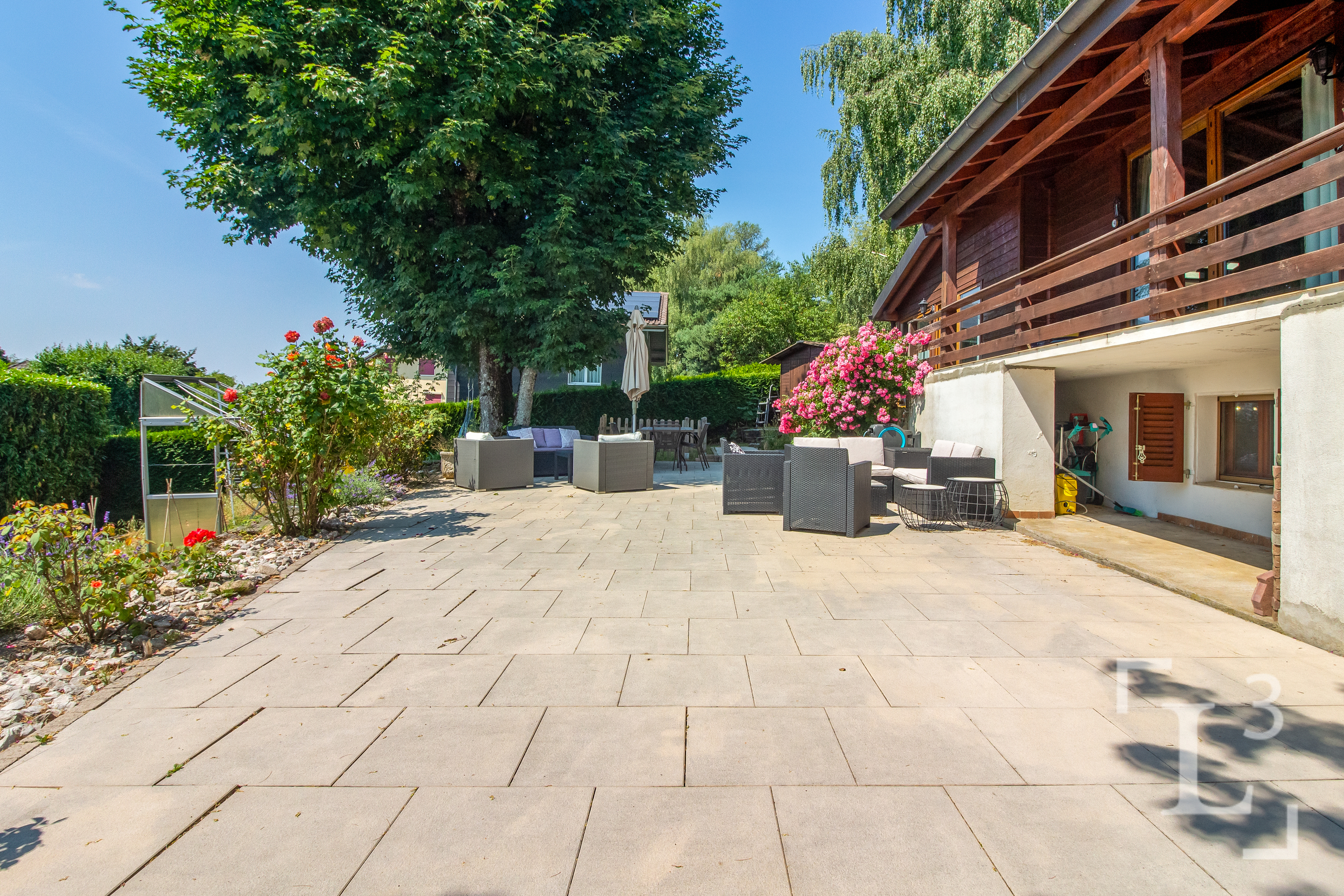Terrasse d'env. 70 m2