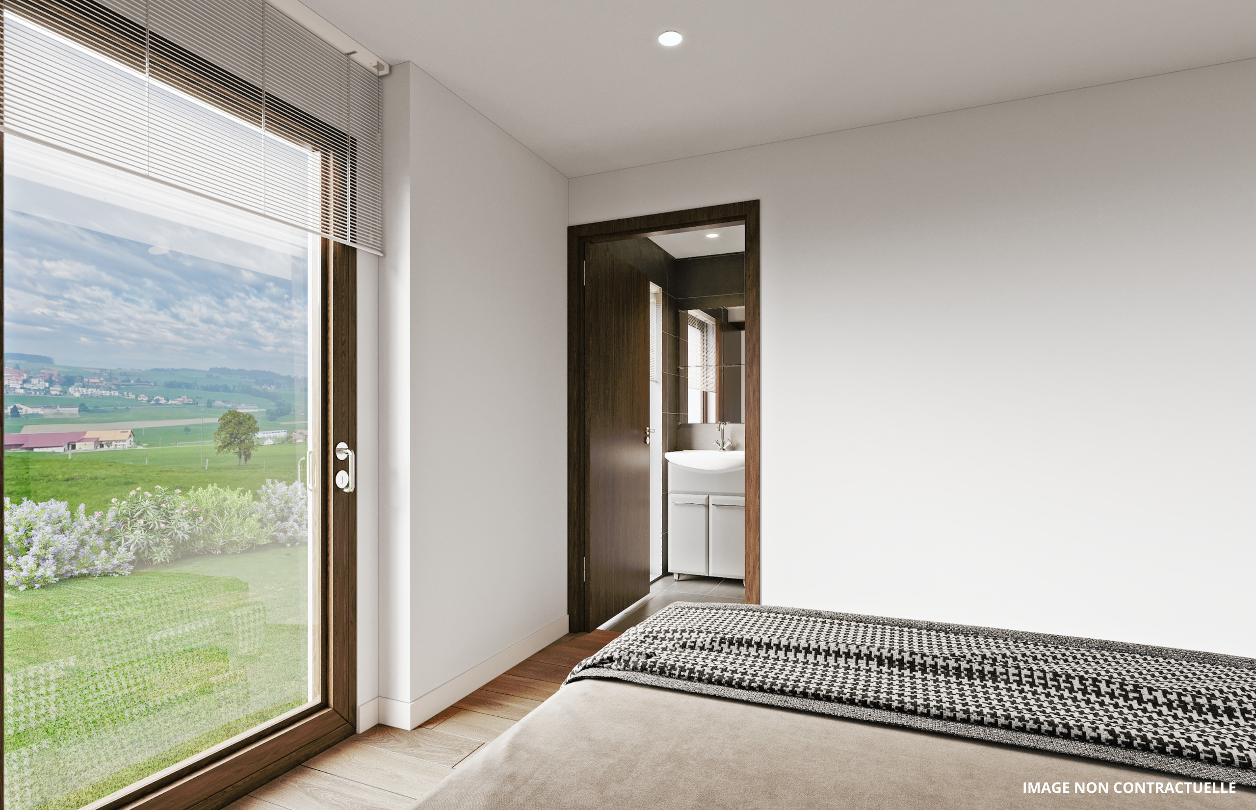 Chambre rez bâtiment B3