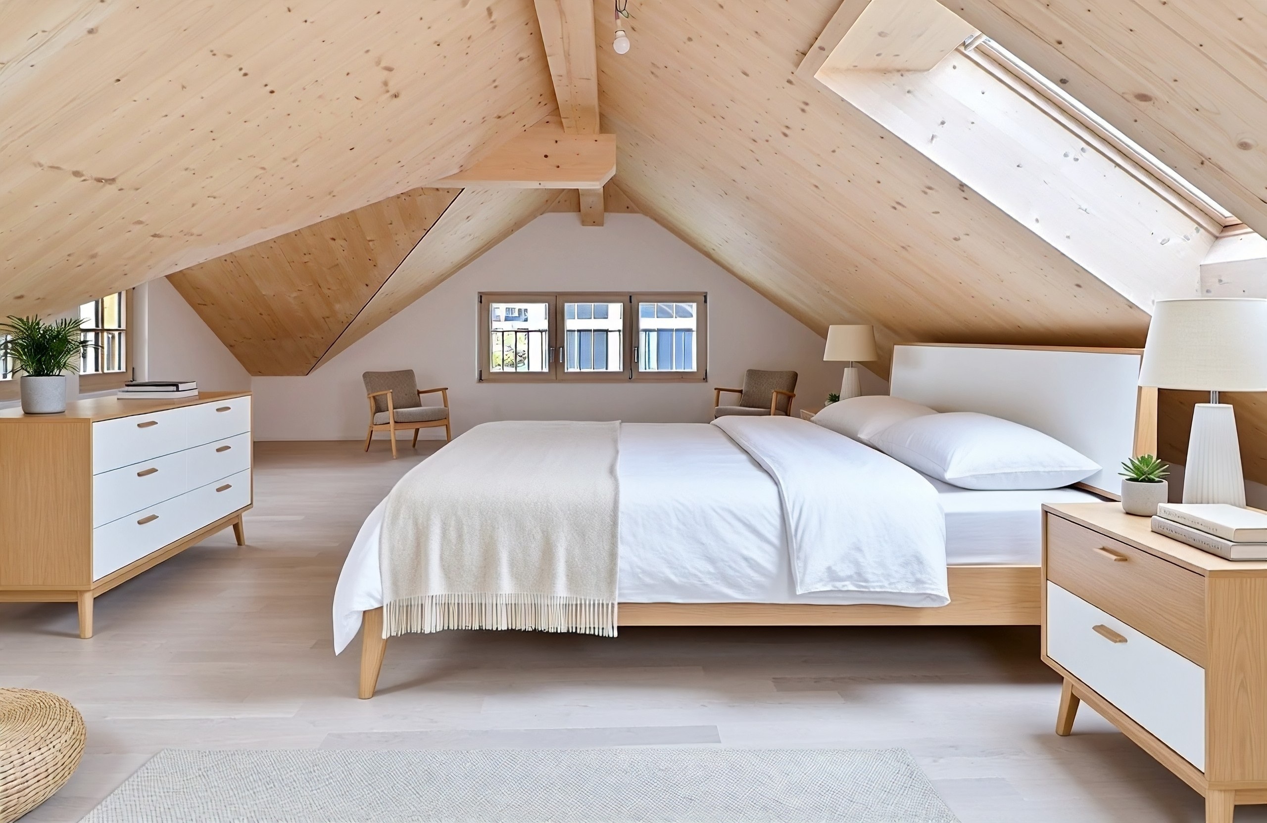Chambre / bureau sous les combles Chambre / bureau sous les combles