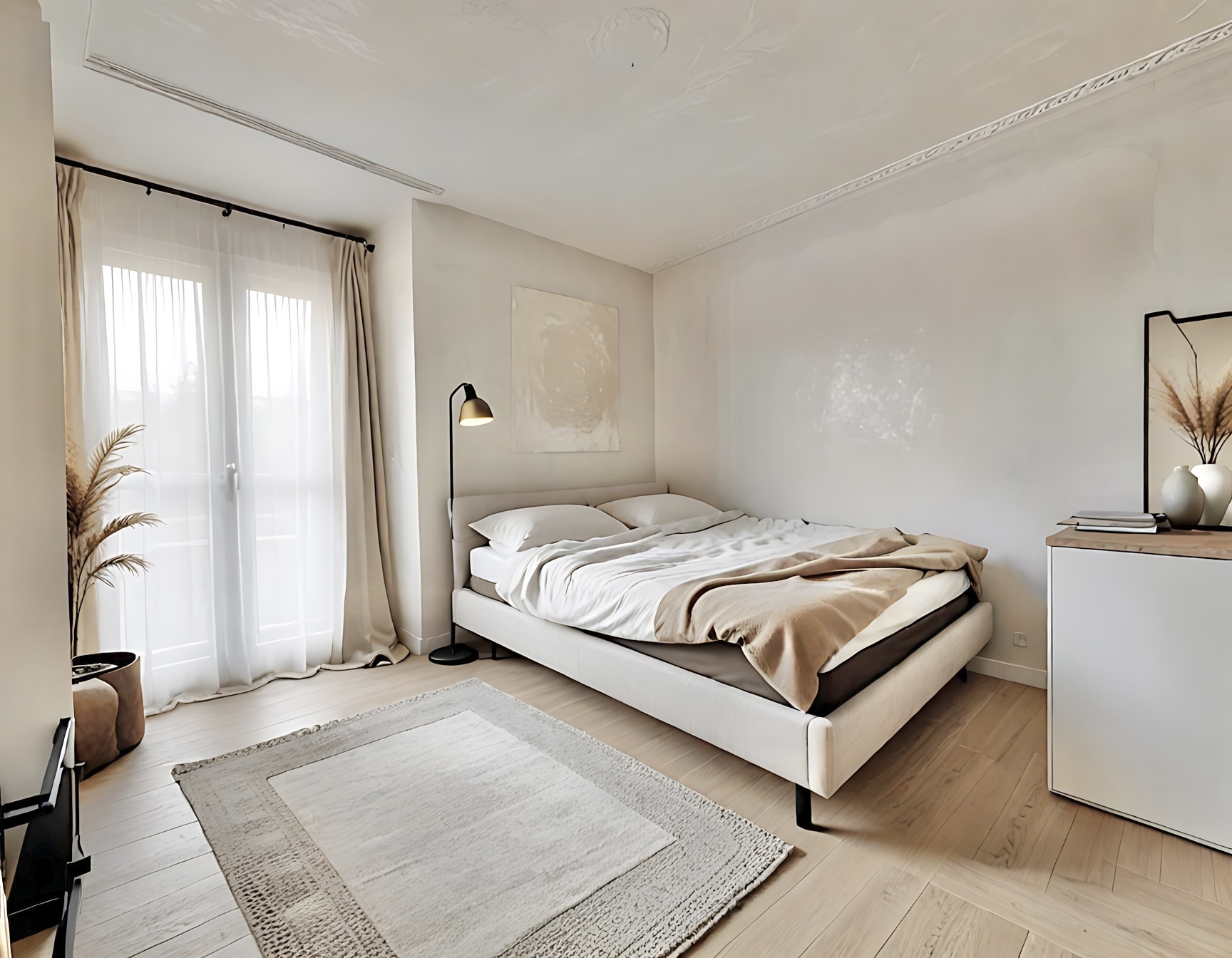 Chambre 1 - exemple d'aménagément