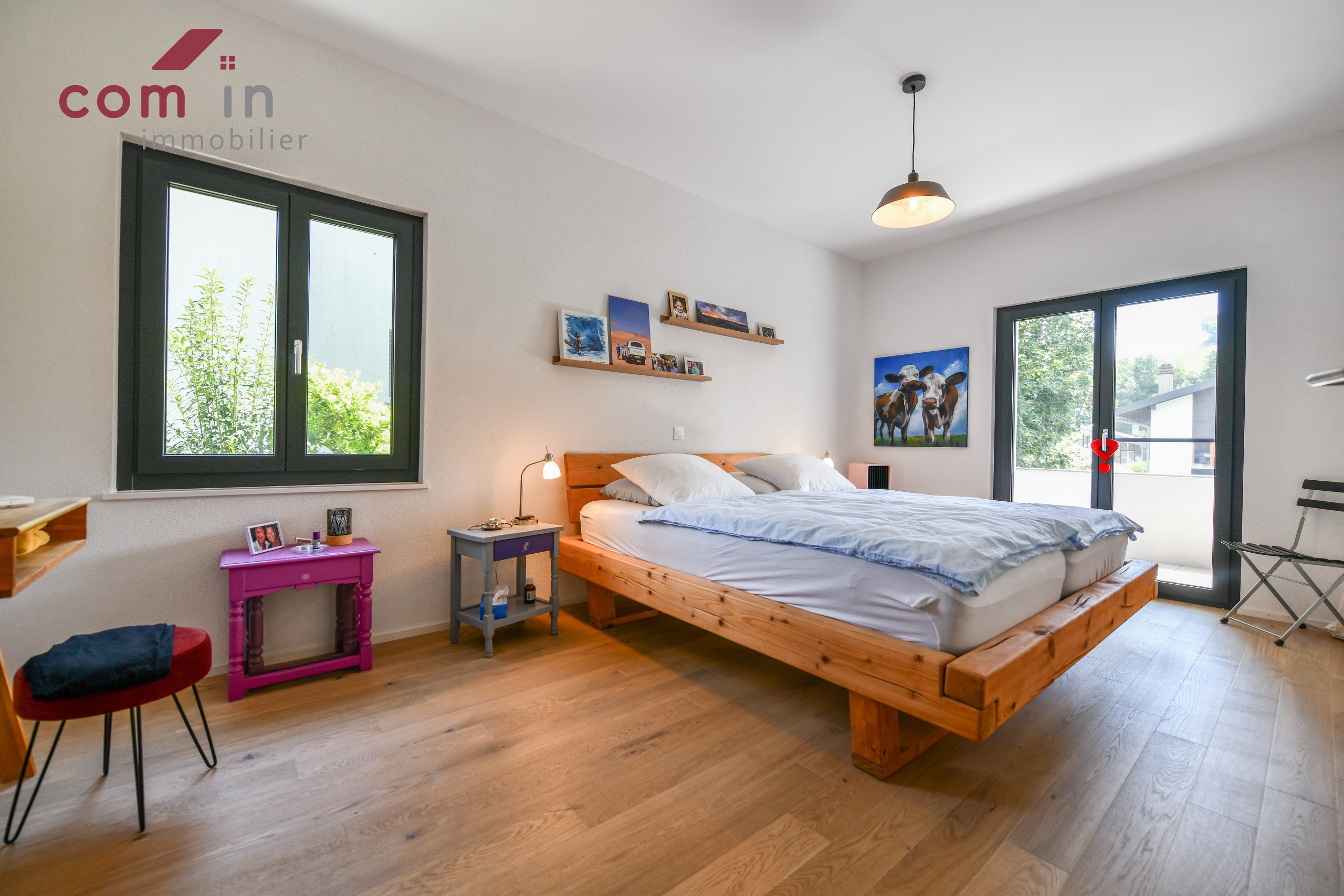 suite parentale avec accès à la terrasse Sud