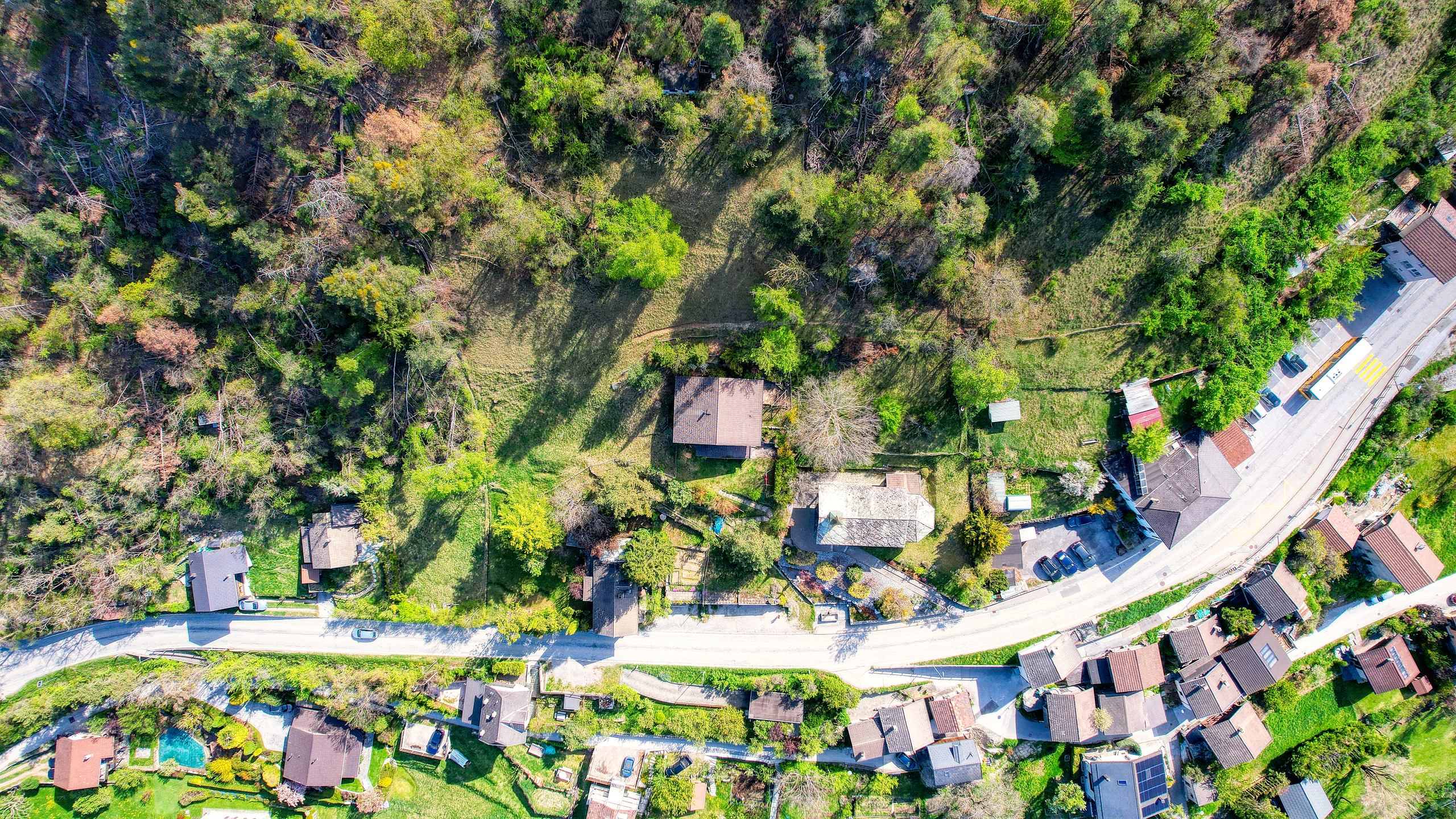 Chalet Niouc - Vue drone