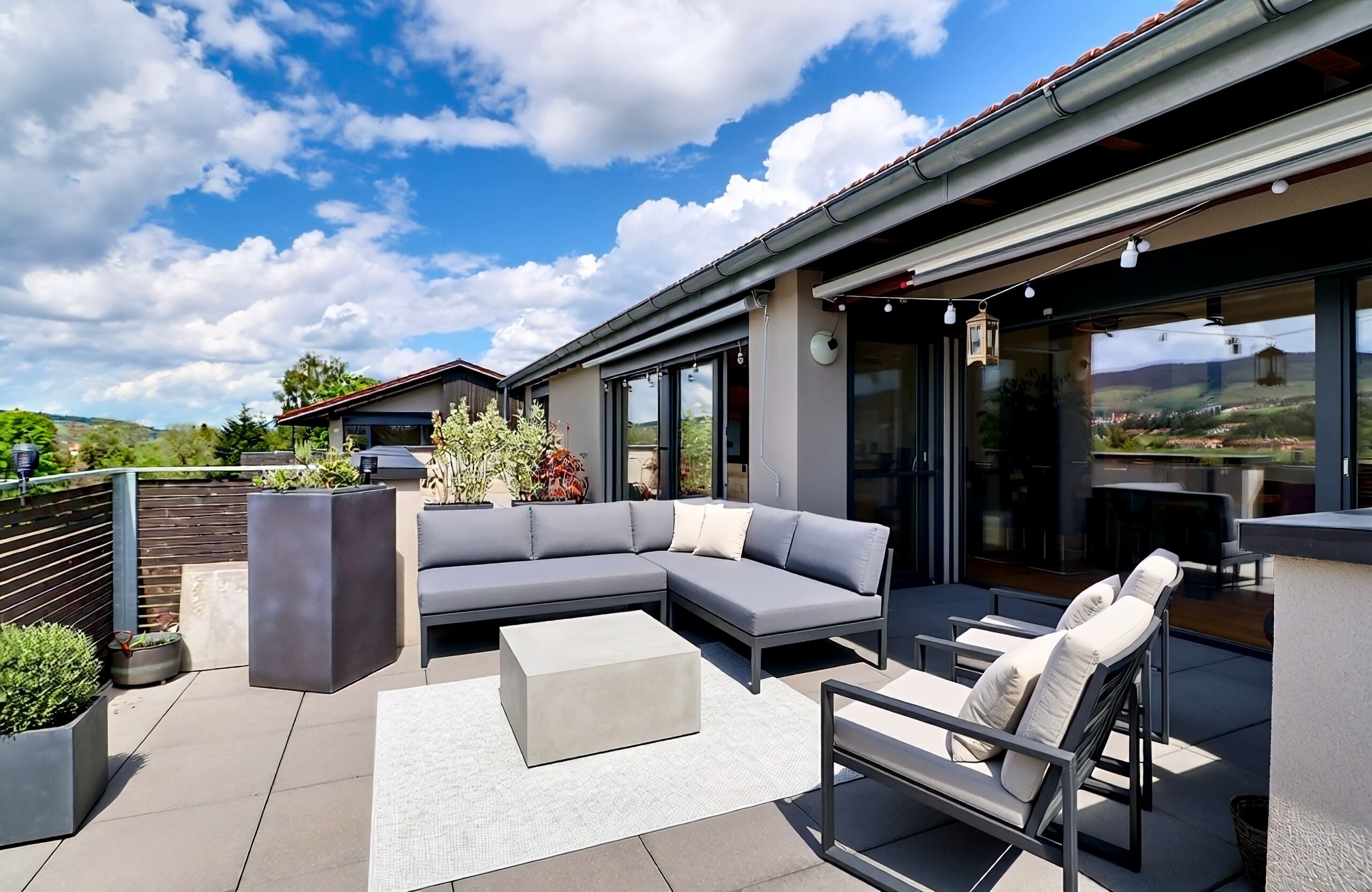Terrasse (simulation d'ameublement)