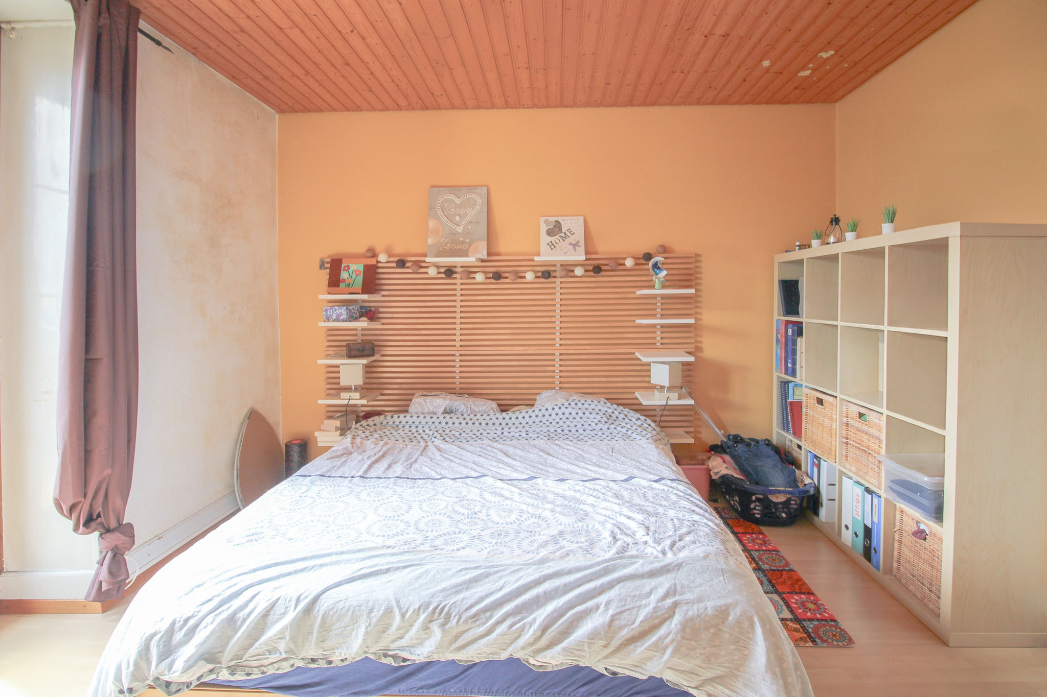 Appt de 5.5 pces - chambre no 1 avec accès au balcon exposé Sud Appt de 5.5 pces - chambre no 1 avec accès au balcon exposé Sud