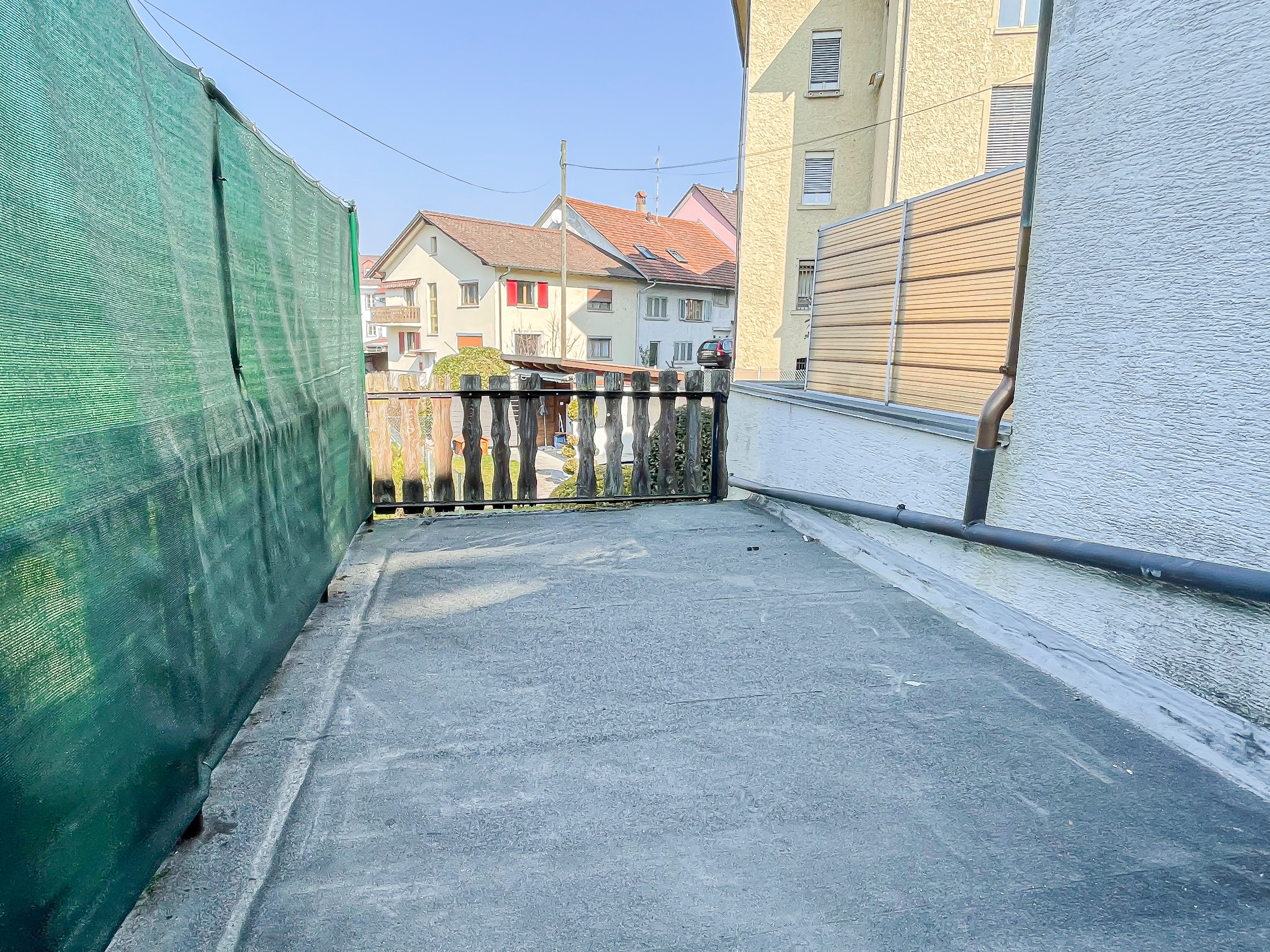 Terrasse zur gemeinsamen Mitbenutzung