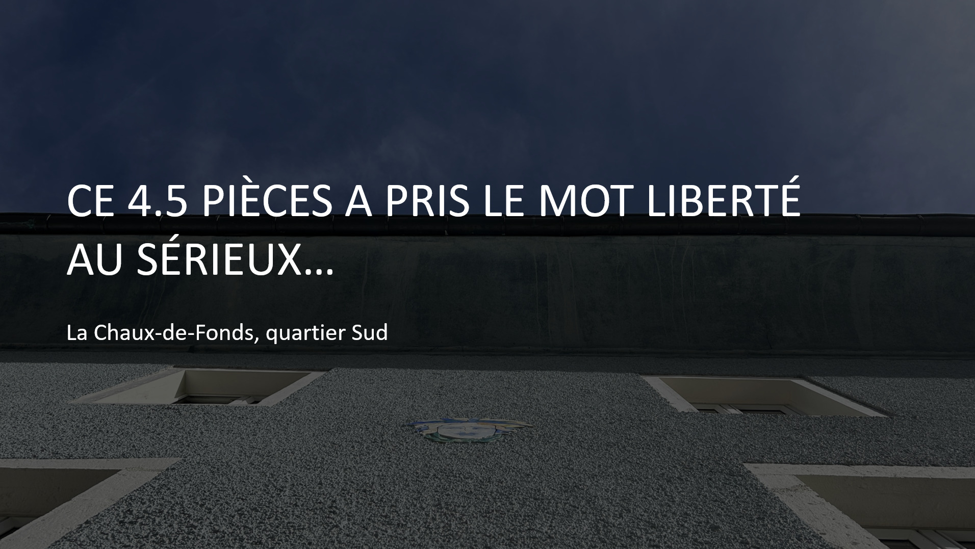 Premier coup d'oeil
