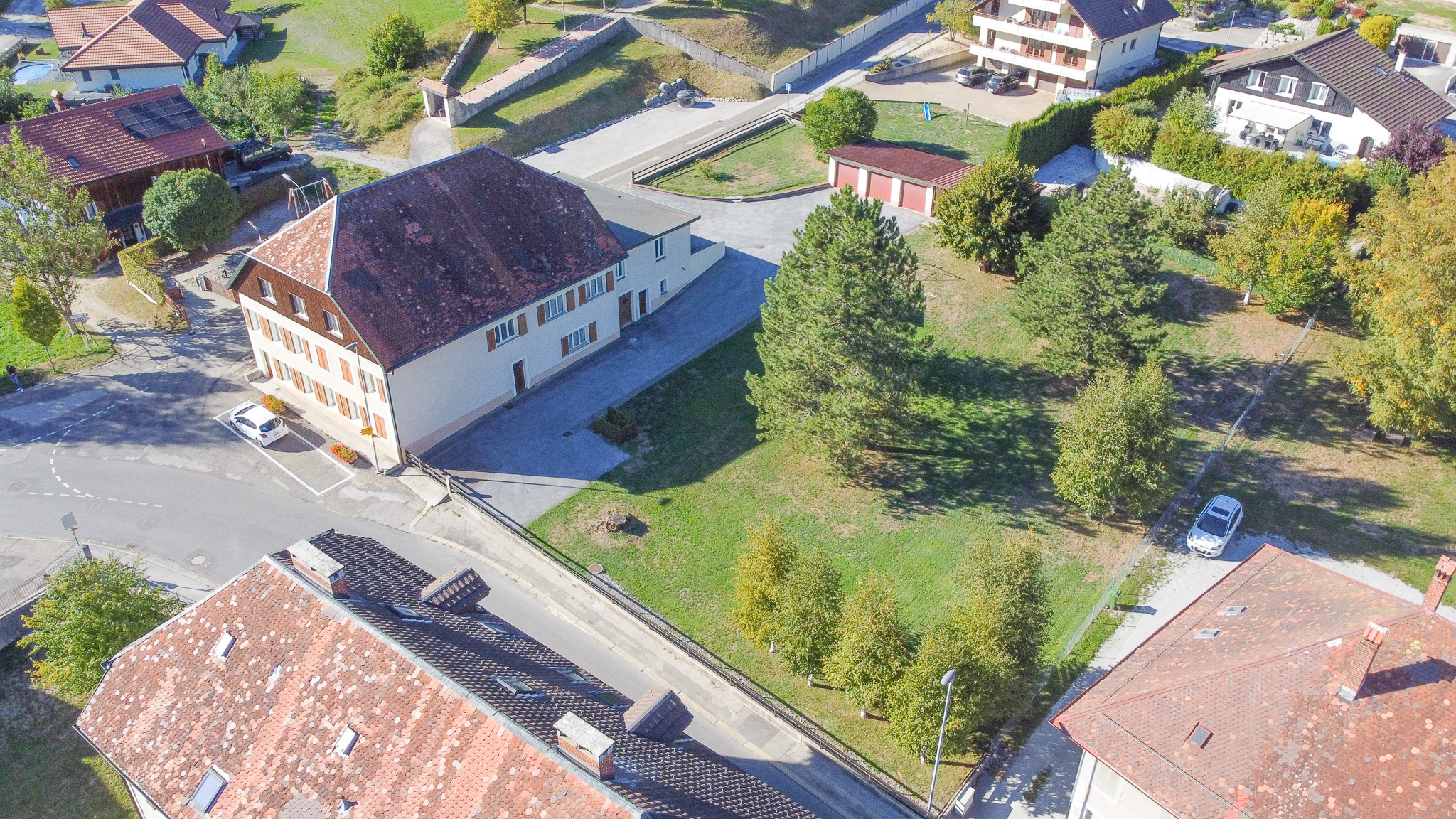 Vue aérienne