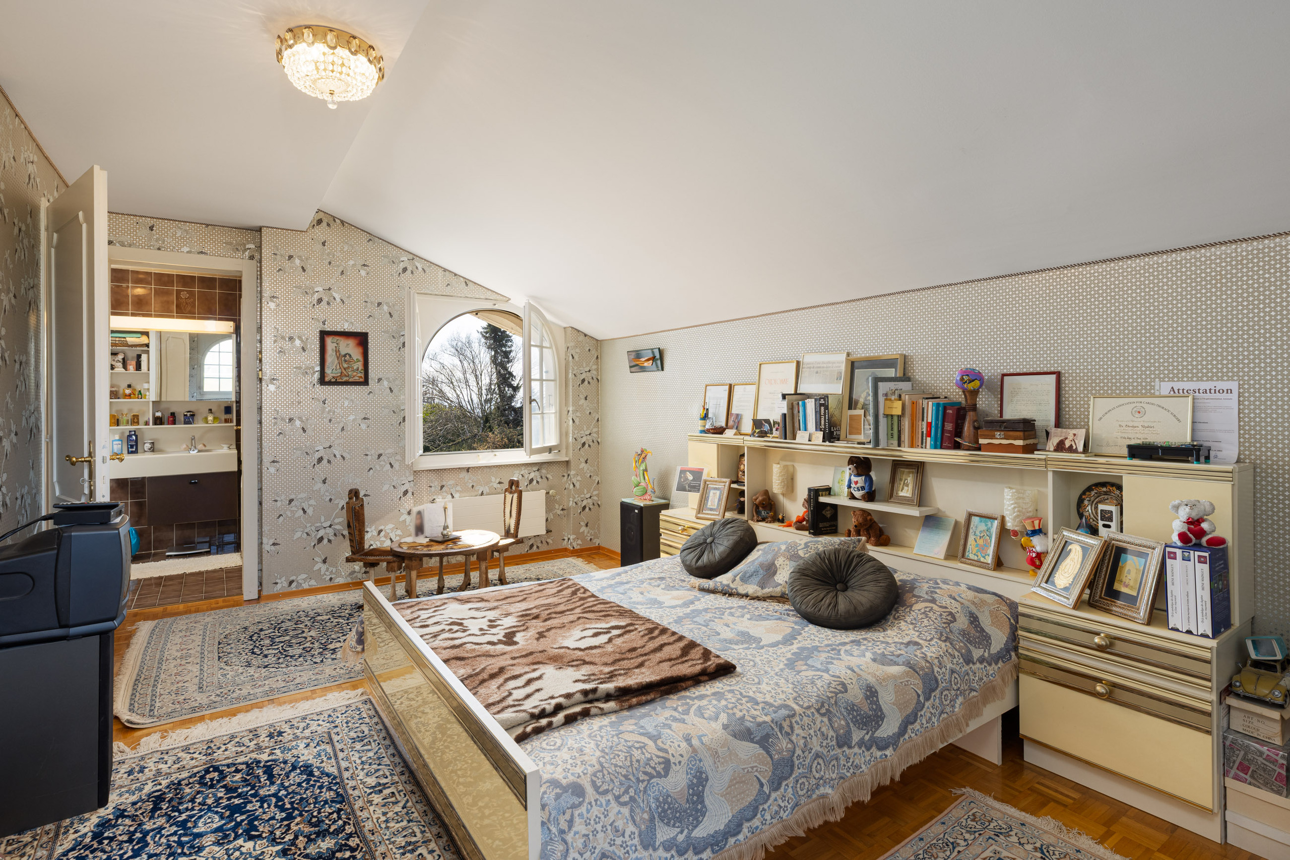 Chambre à coucher en suite