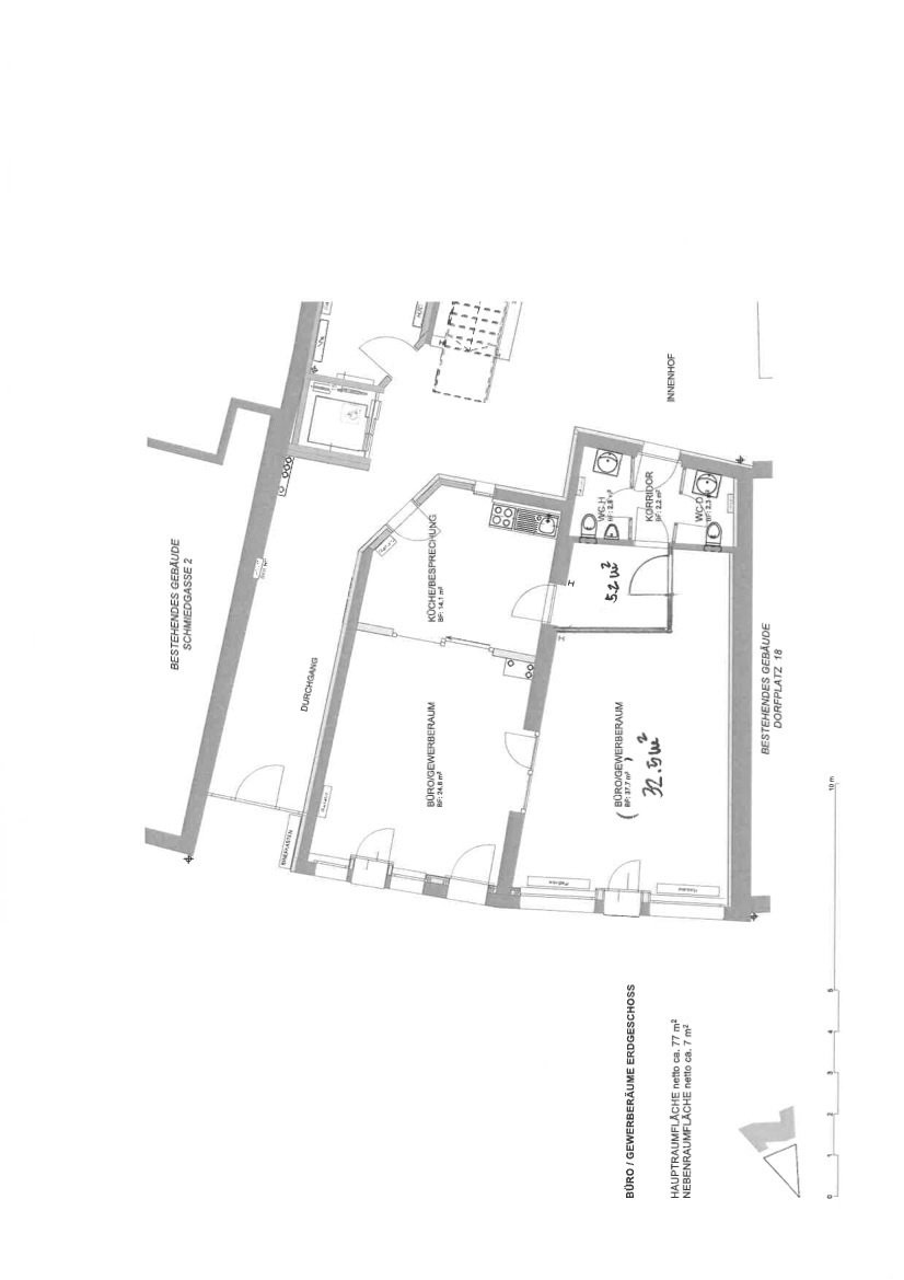 Variante geteilte Büros