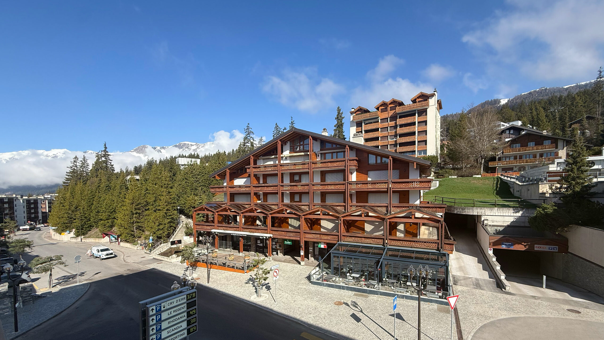 Vue depuis le balcon Nord