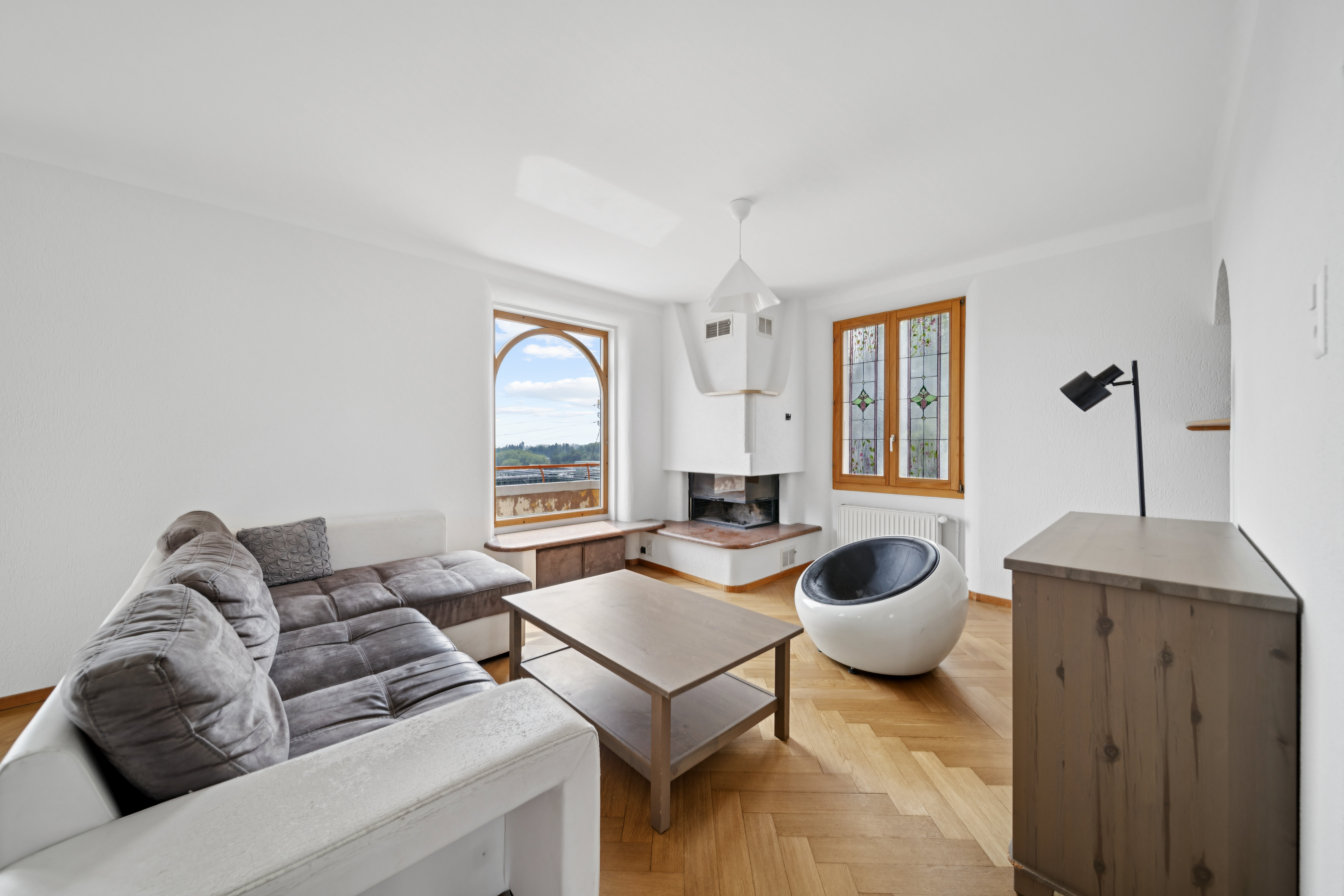 Duplex au dernier étage