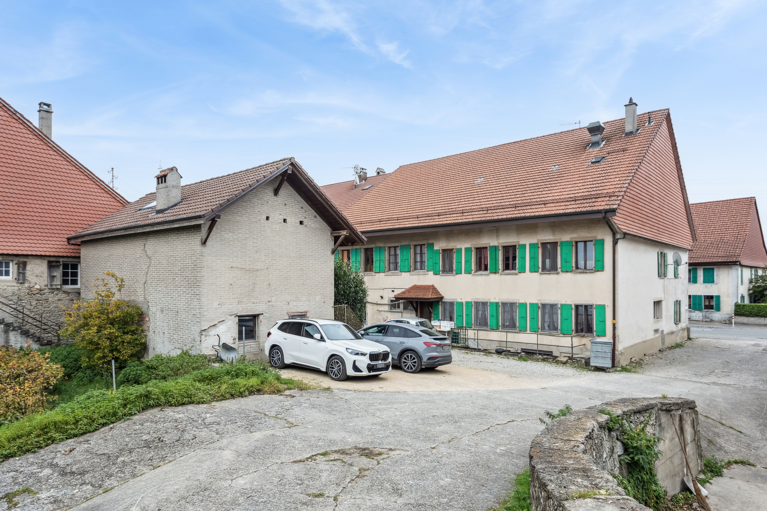 Vue extérieure depuis l'arrière