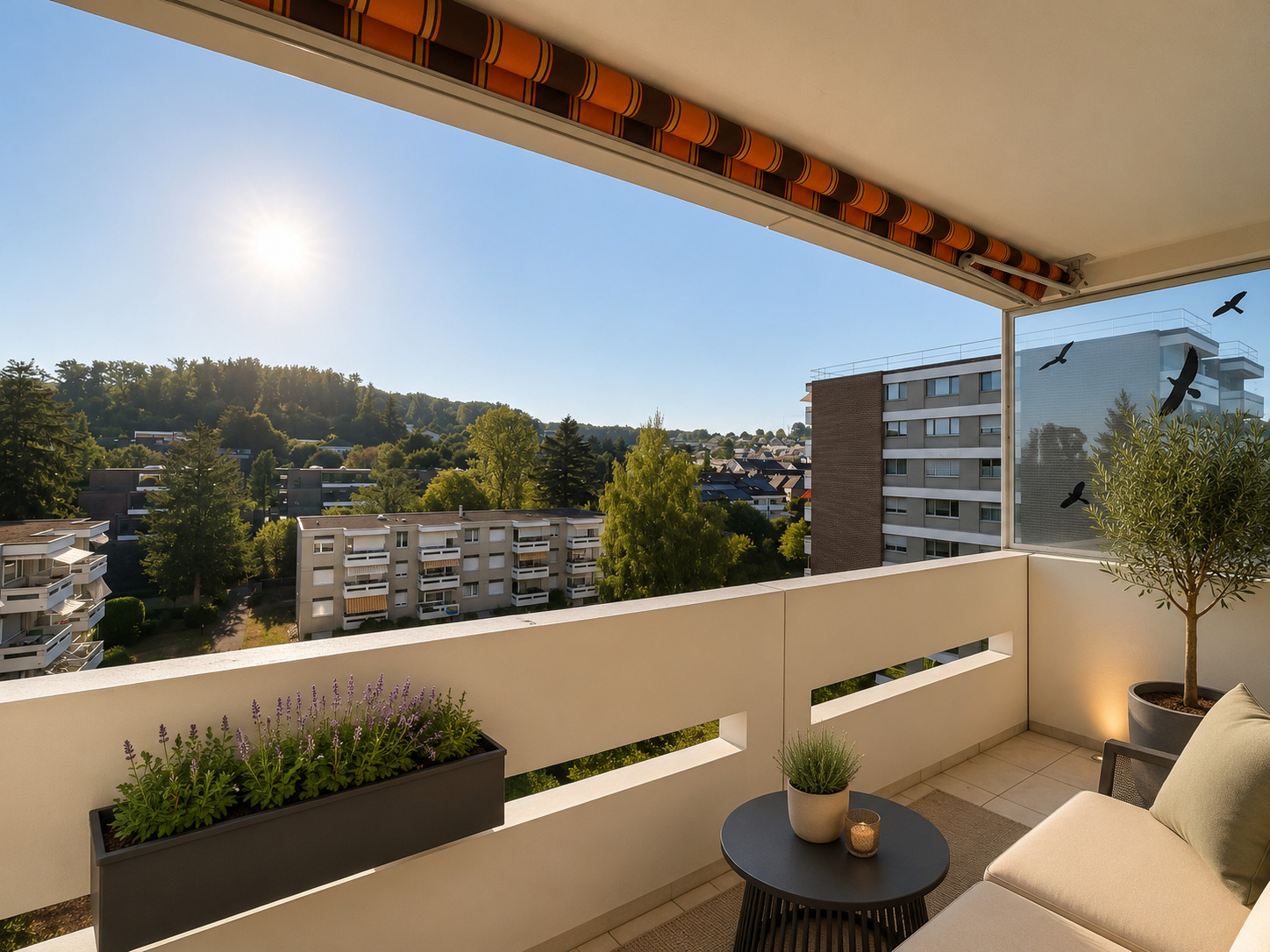 Balkon Visualisierung
