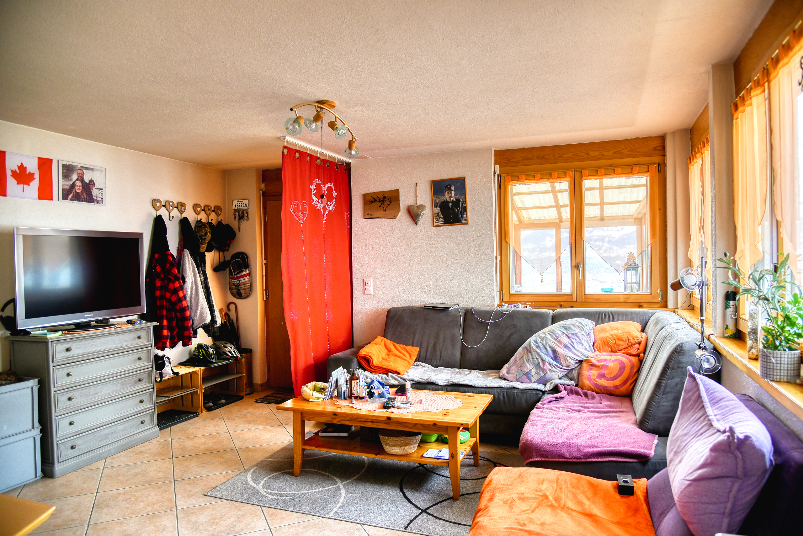 Chalet Vercorin - Séjour