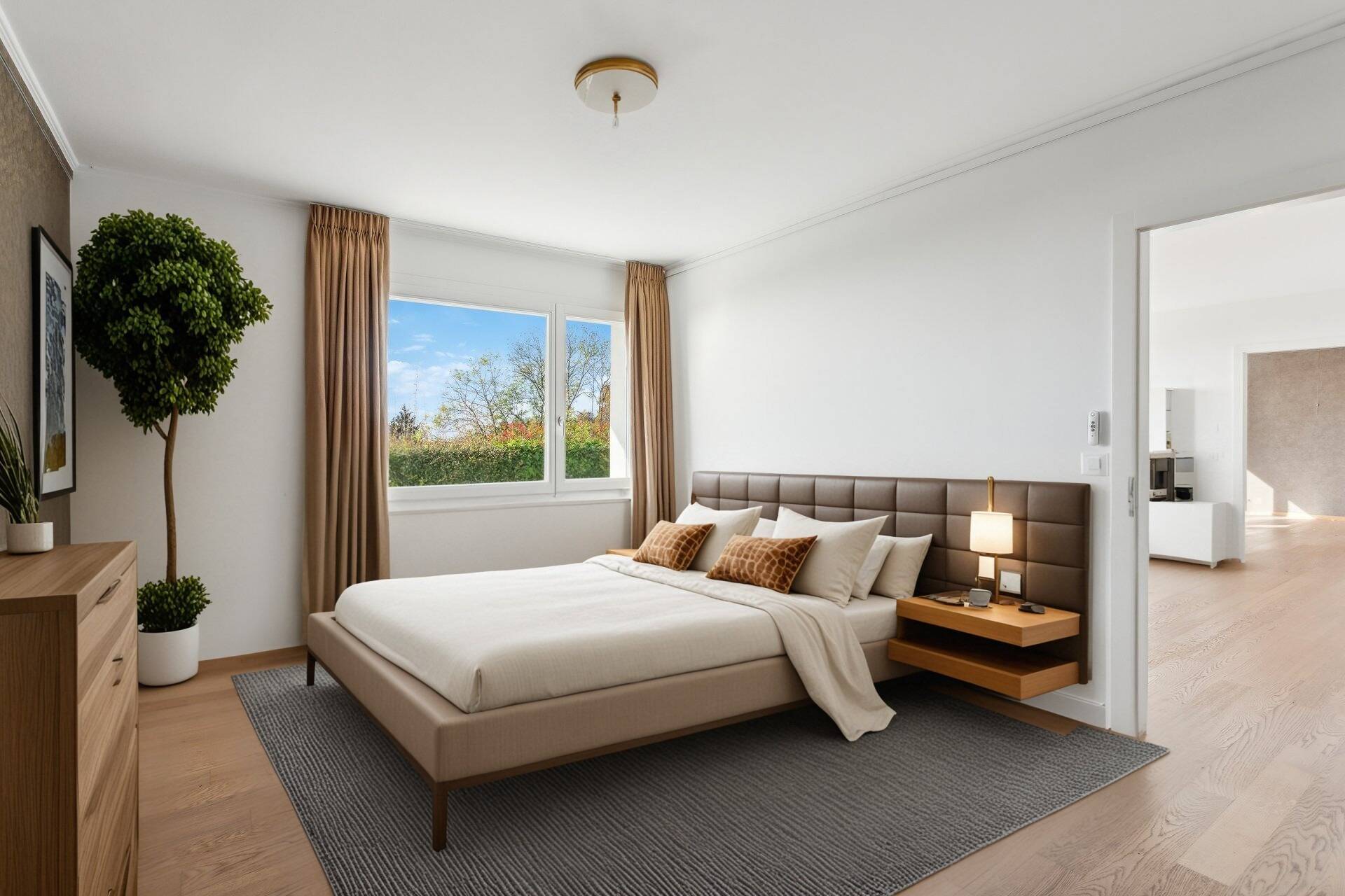 Chambre au niveau inférieur