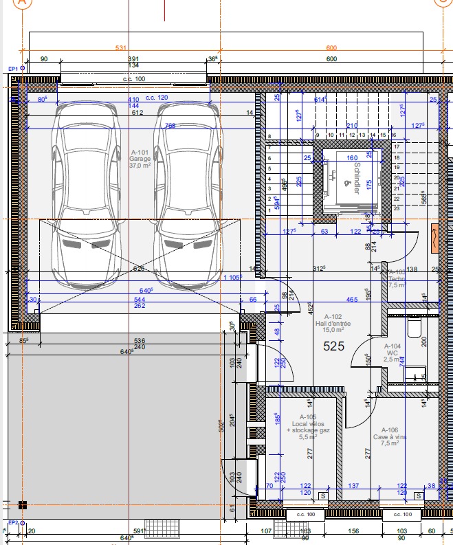 Plan rez-de-chaussée Plan rez-de-chaussée