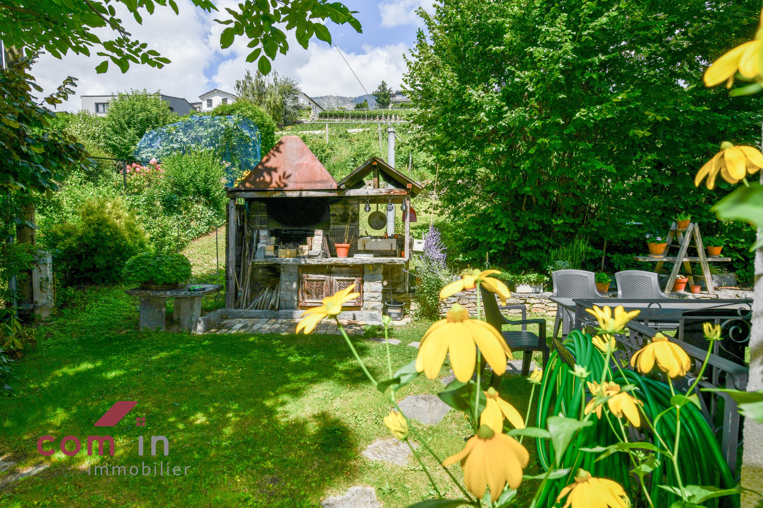 espace jardin et coin grillarde espace jardin et coin grillarde