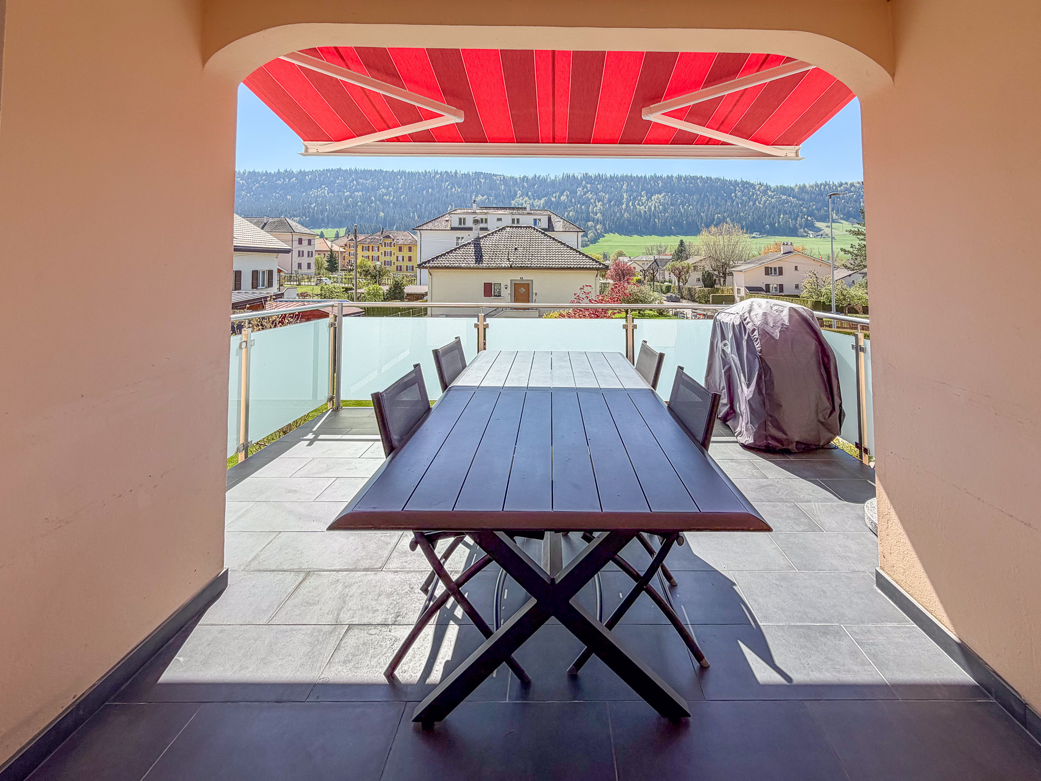 Balcon exposé Sud