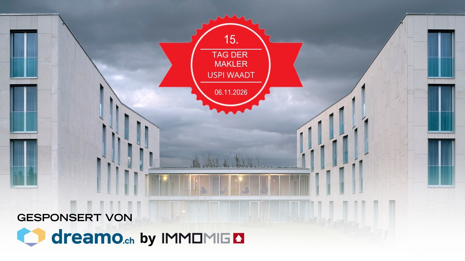 IMMOMIG SA und dreamo.ch Sponsoren des 15. USPI-Tag der Immobilienmakler im Kanton Waadt