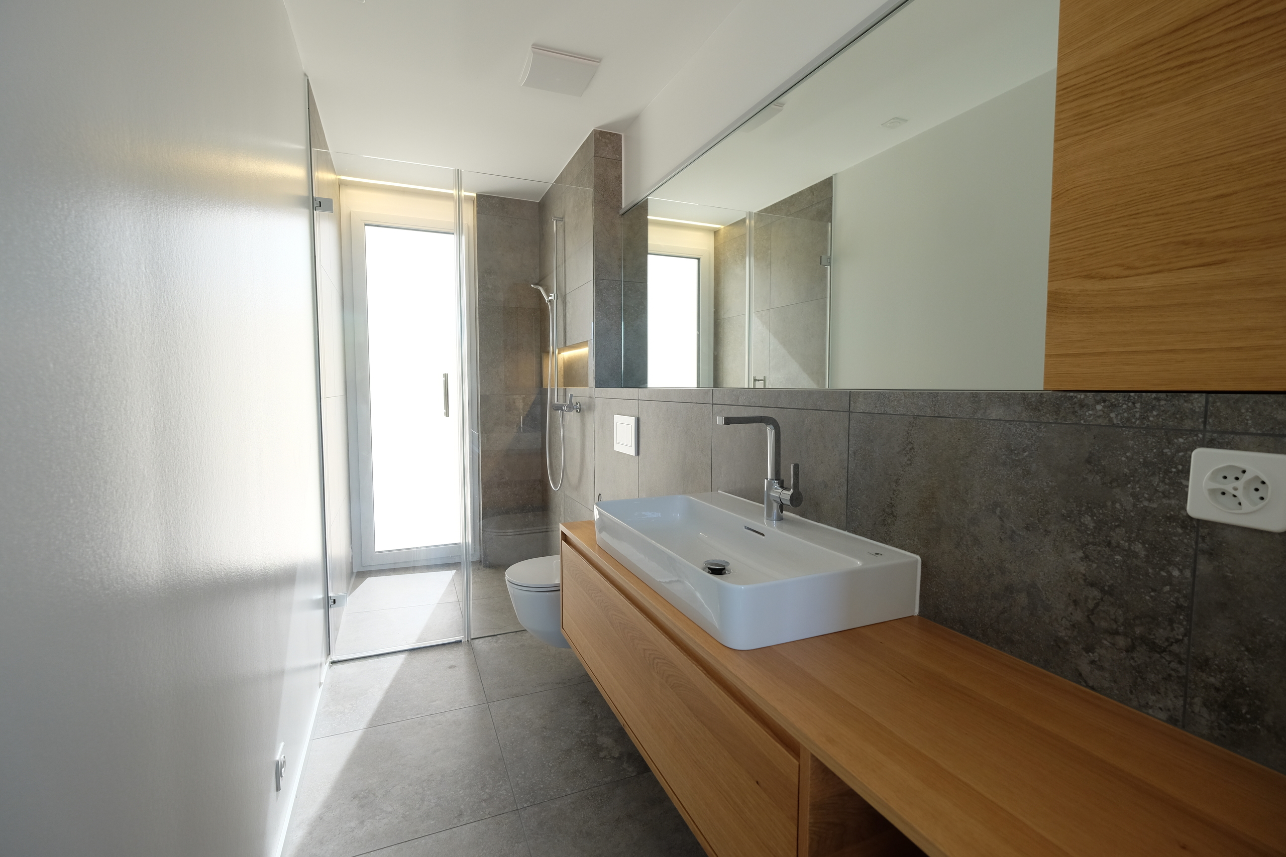 en suite Bad mit Dusche