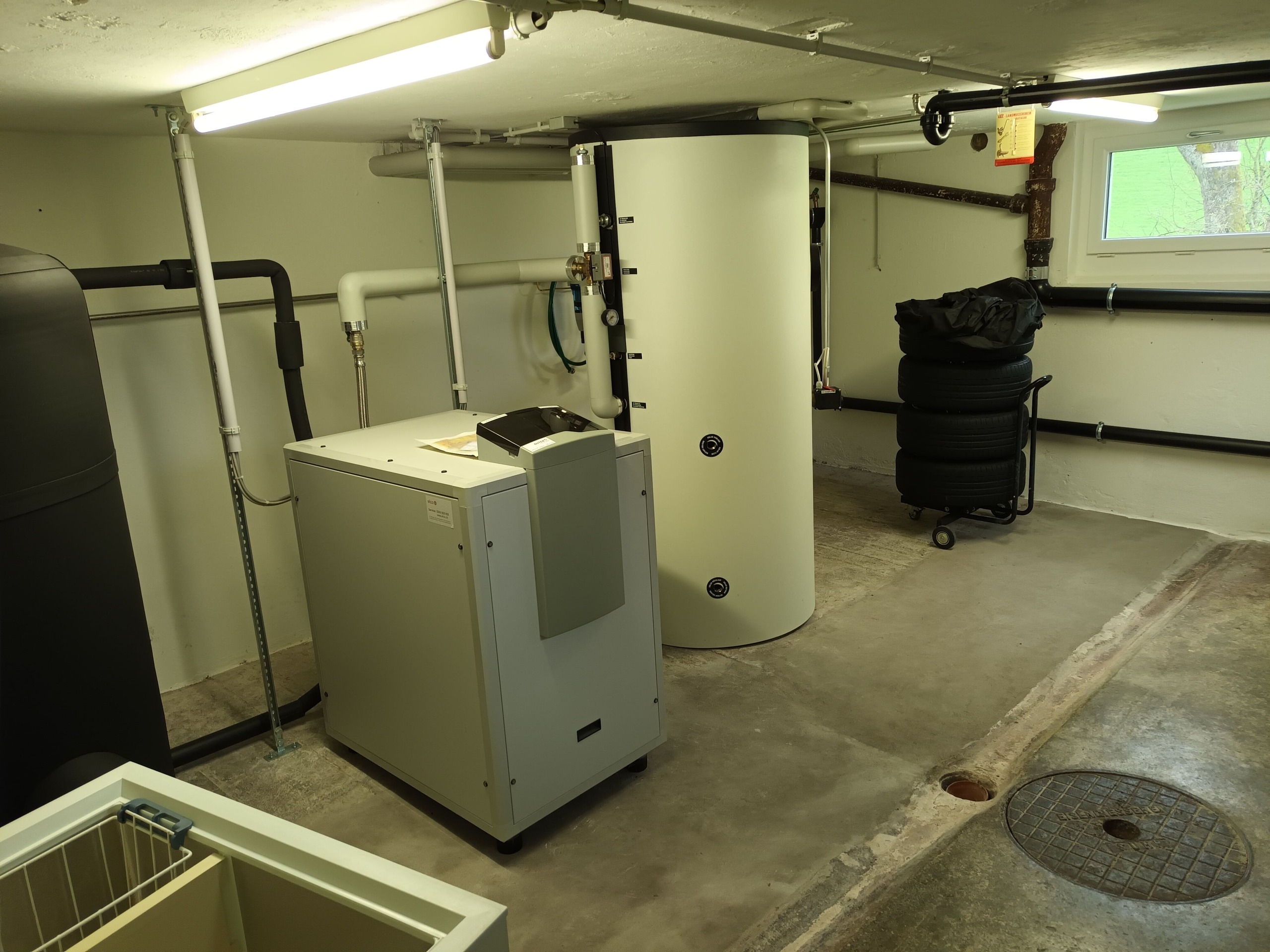 Heizungsanlage mit Boiler Heizungsanlage mit Boiler