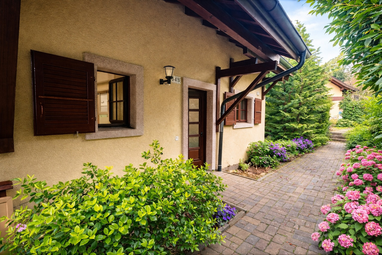 Entrée de la maison