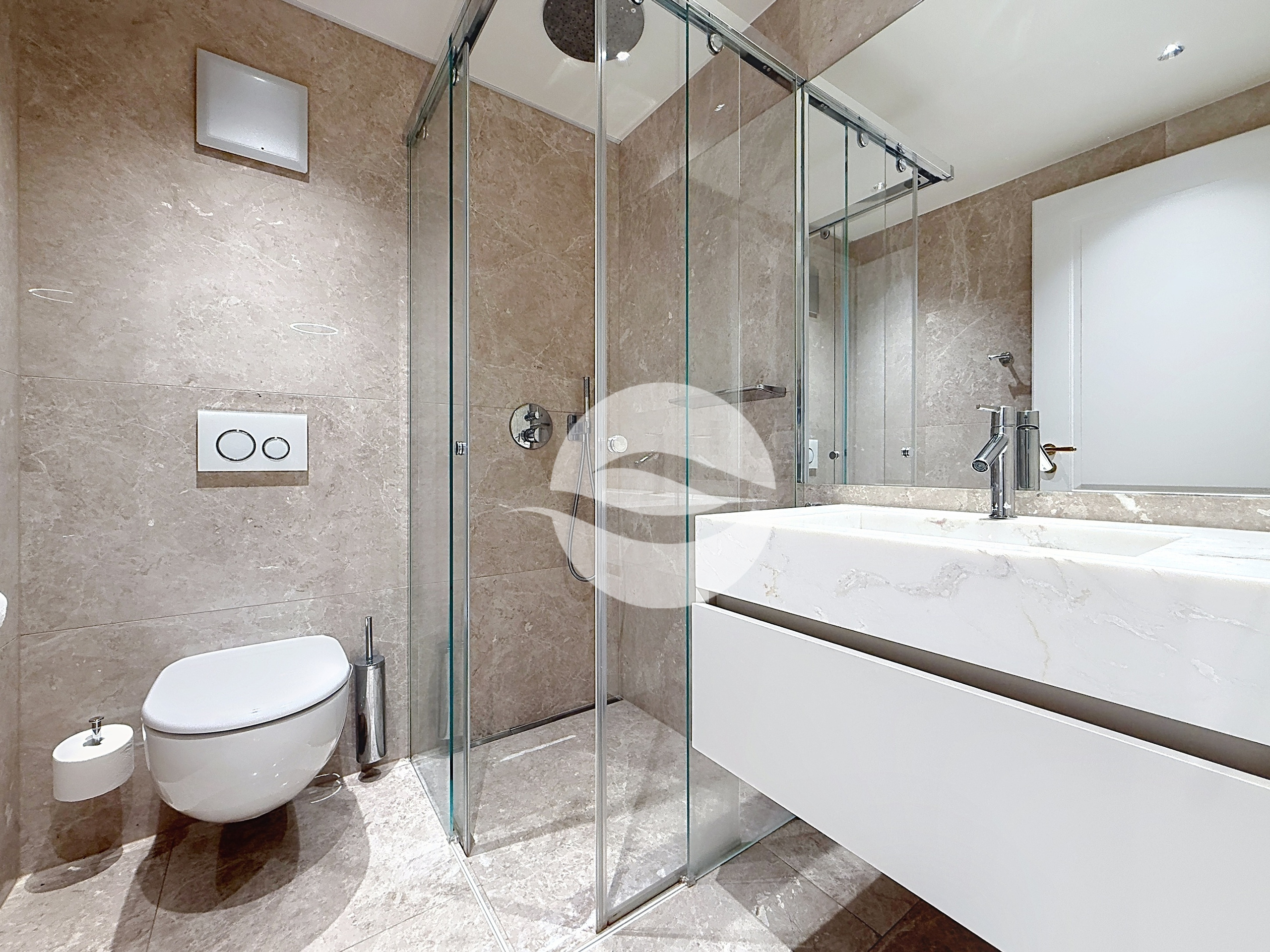 Sous-Sol : Salle de douche