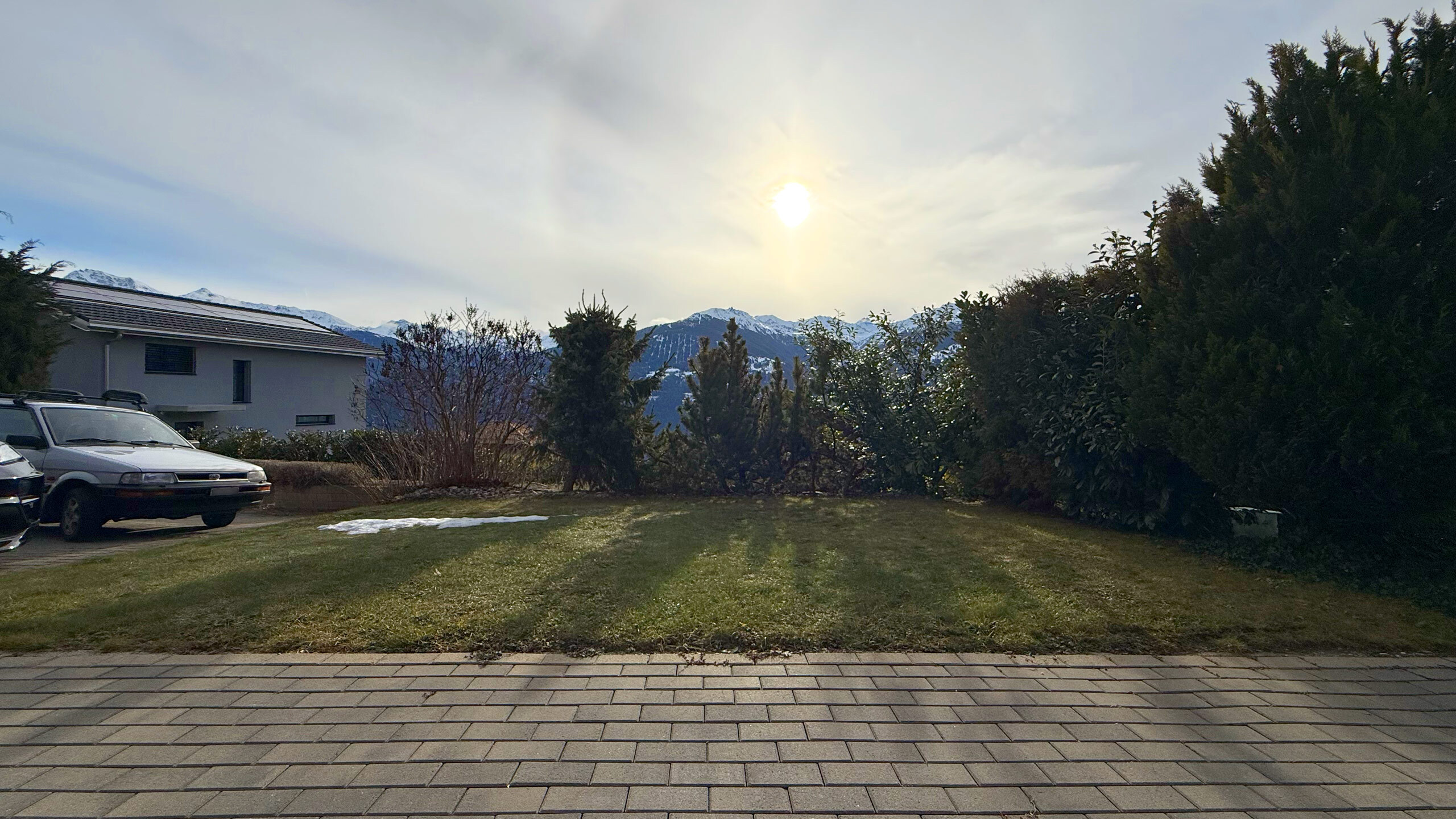 Apartment - Terrace with lawn