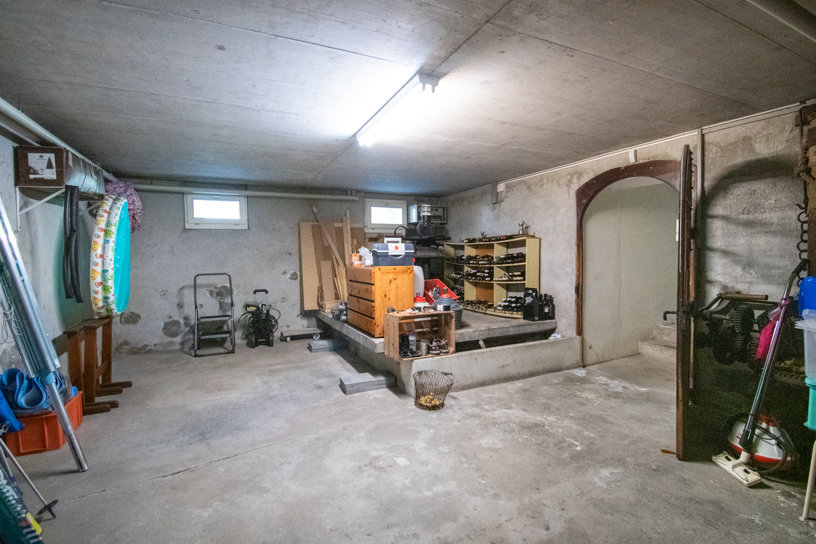 Sous-sol - cave  - rangement