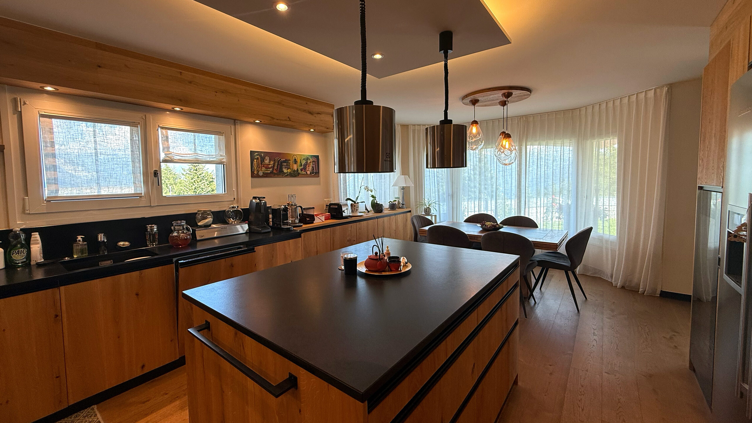 Chalet - Cuisine et salle à manger