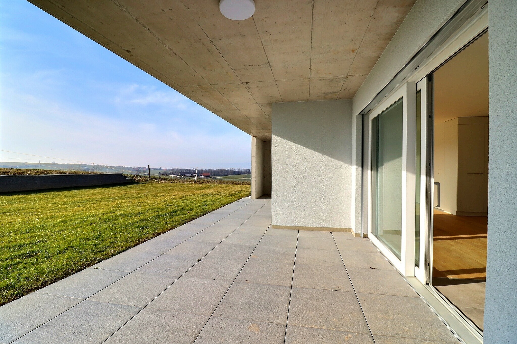 Terrasse couverte au sud Terrasse couverte au sud