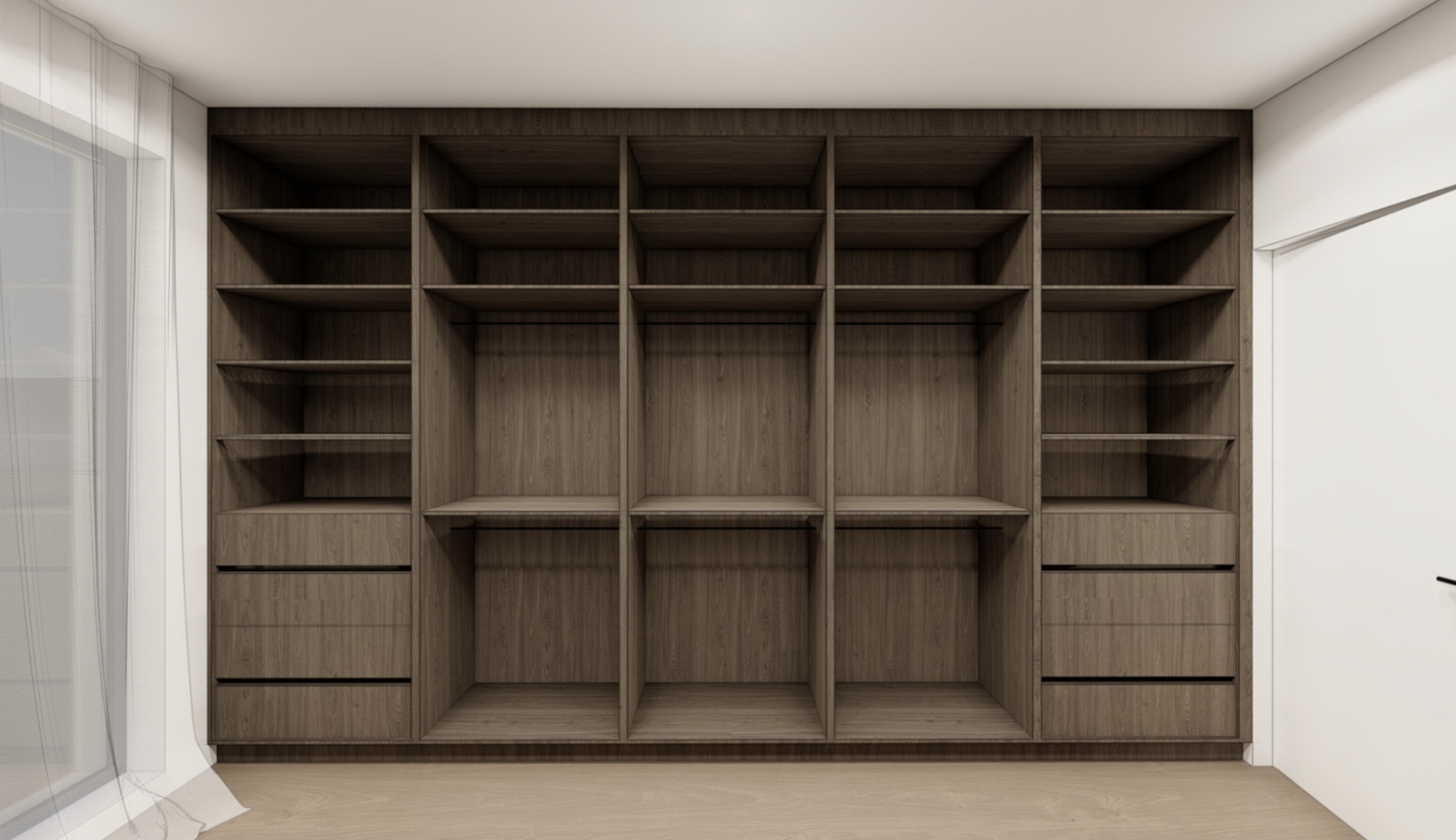 3D dressing chambre parentale  3D dressing chambre parentale