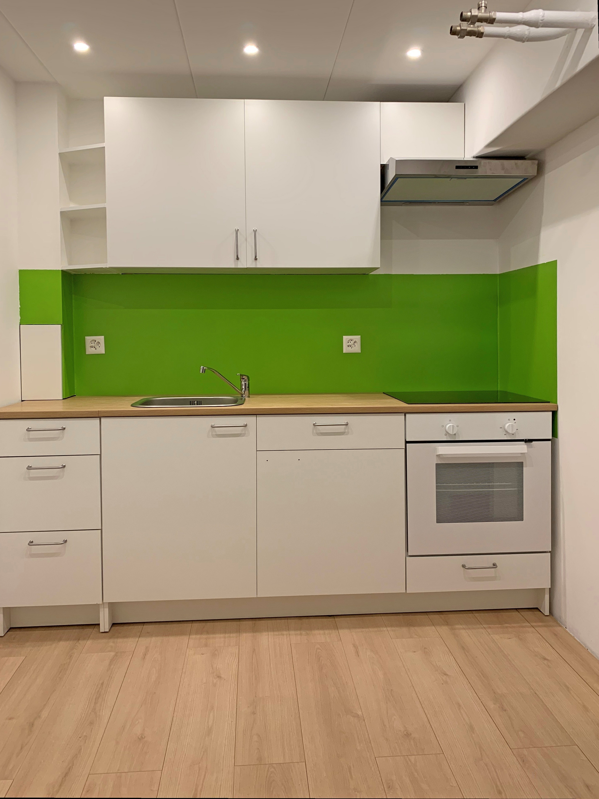 Küche in der Einliegerwohnung Küche in der Einliegerwohnung