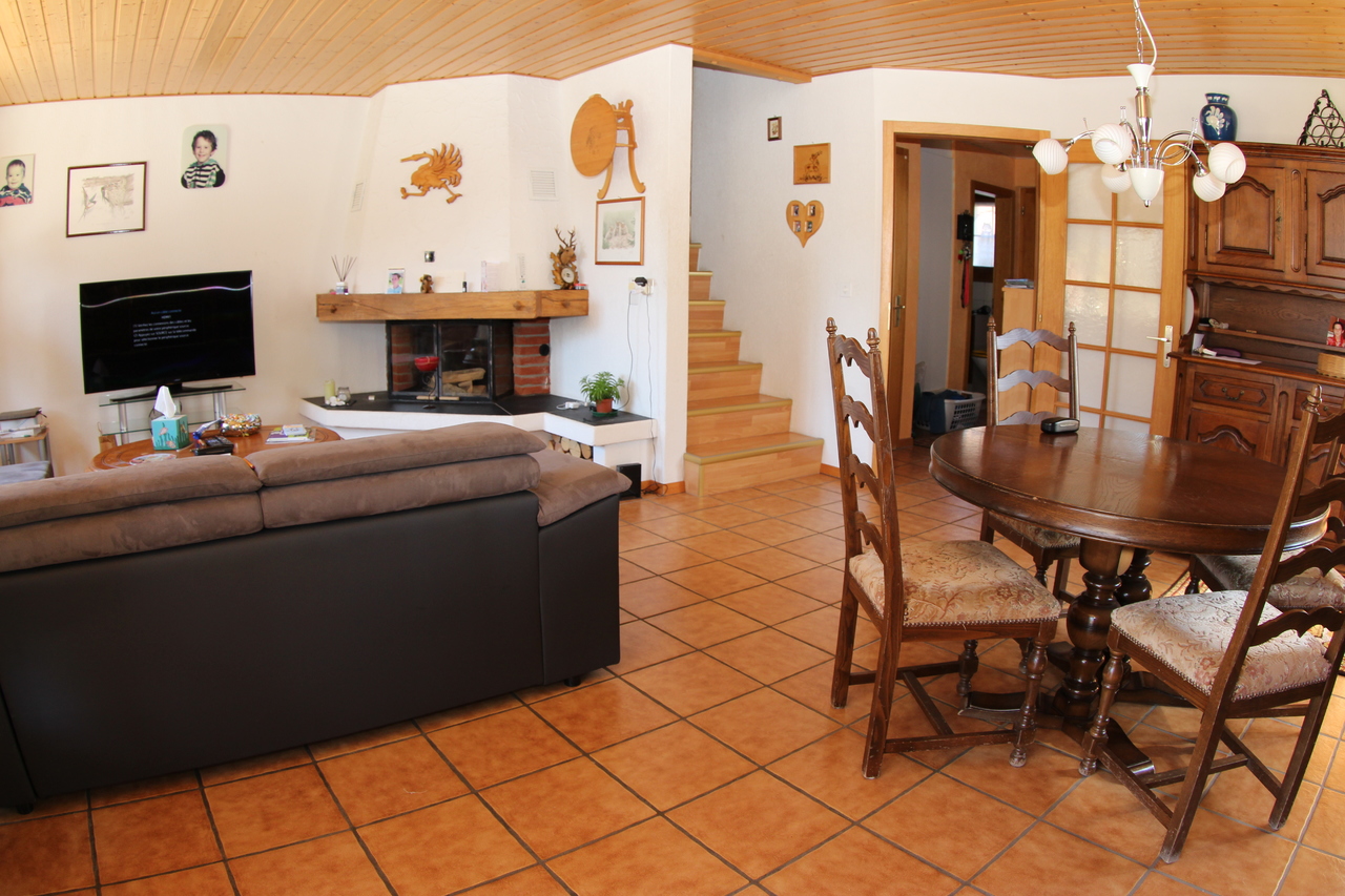 salon coin cheminée