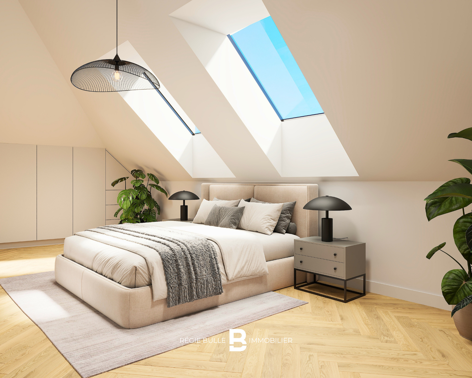 Chambre à coucher Combles