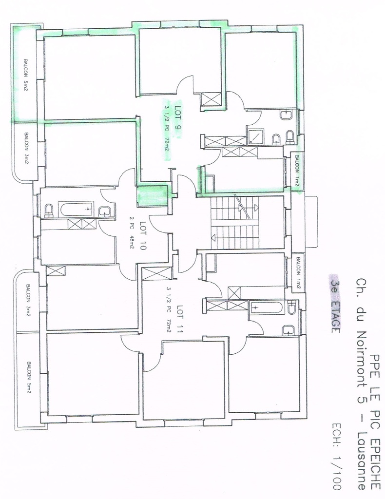 Plan appartement
