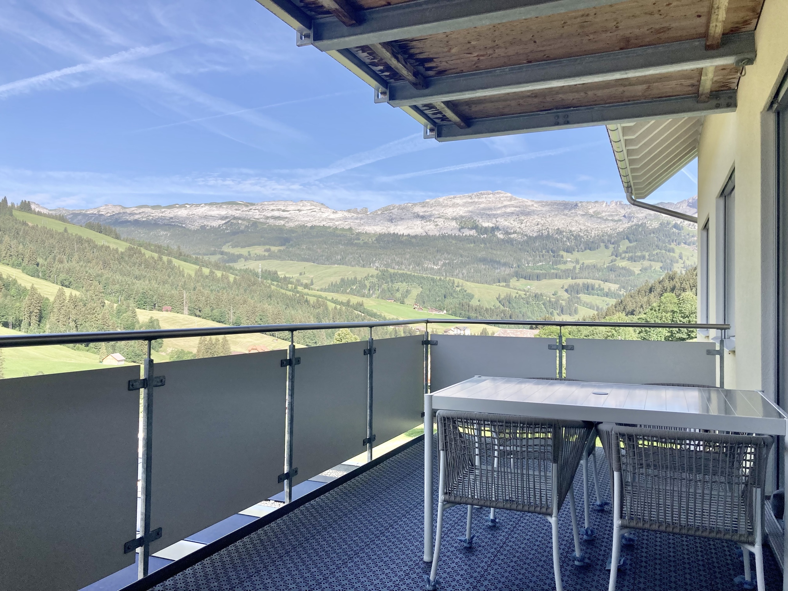 aufs Bergpanorama