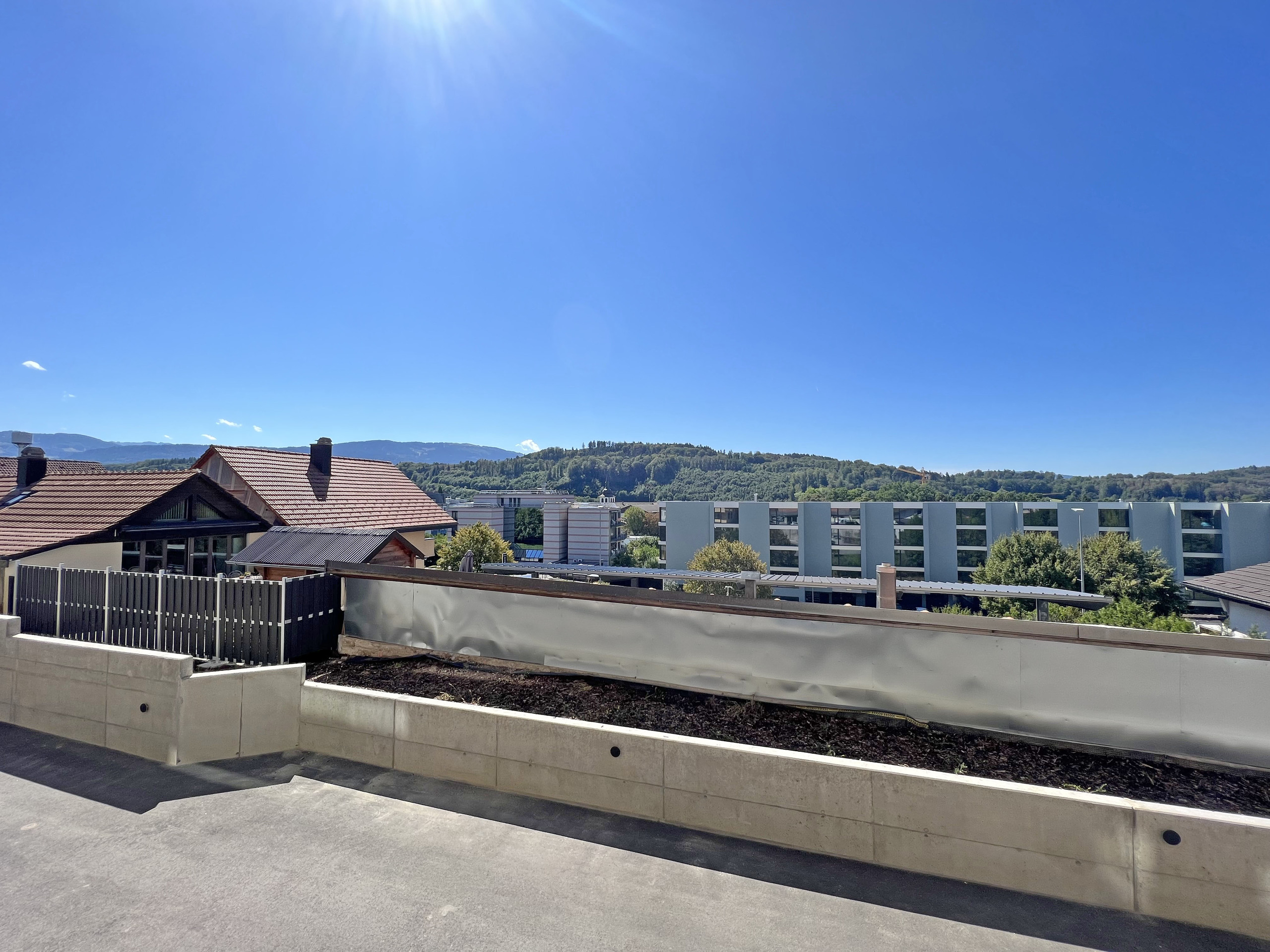 Appartement A1 - Vue depuis terrasse 