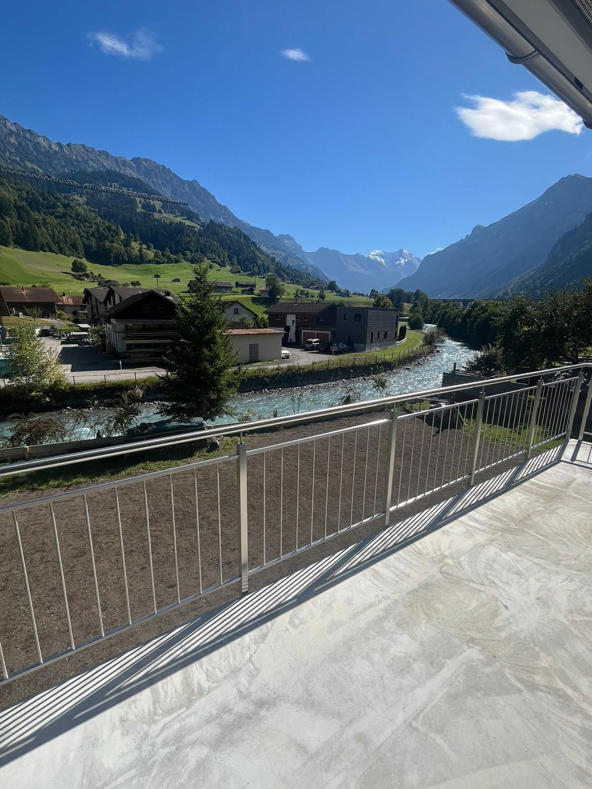 Aussicht ab Balkon OG 