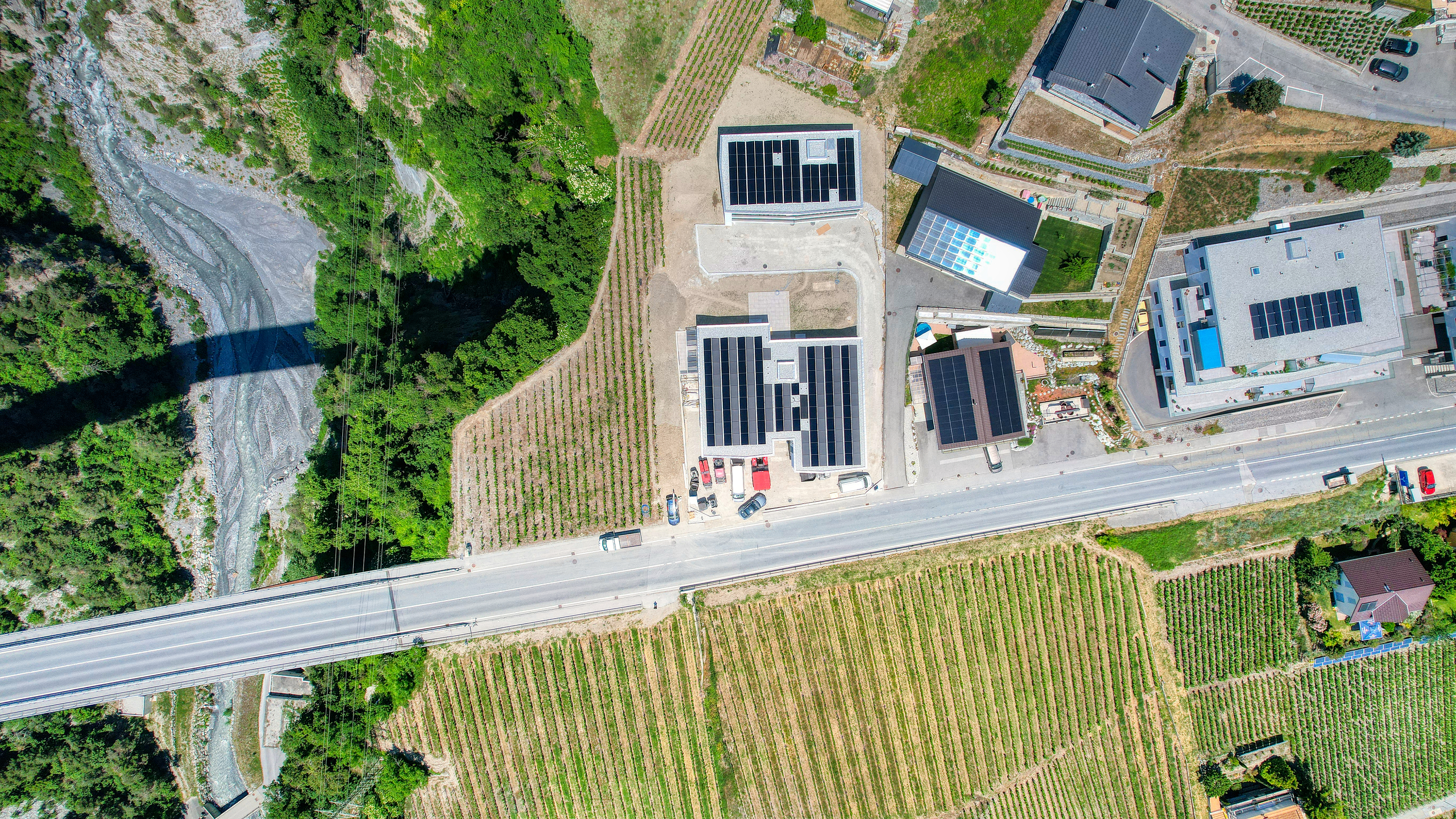 Appartement Leuk - Vue Drone
