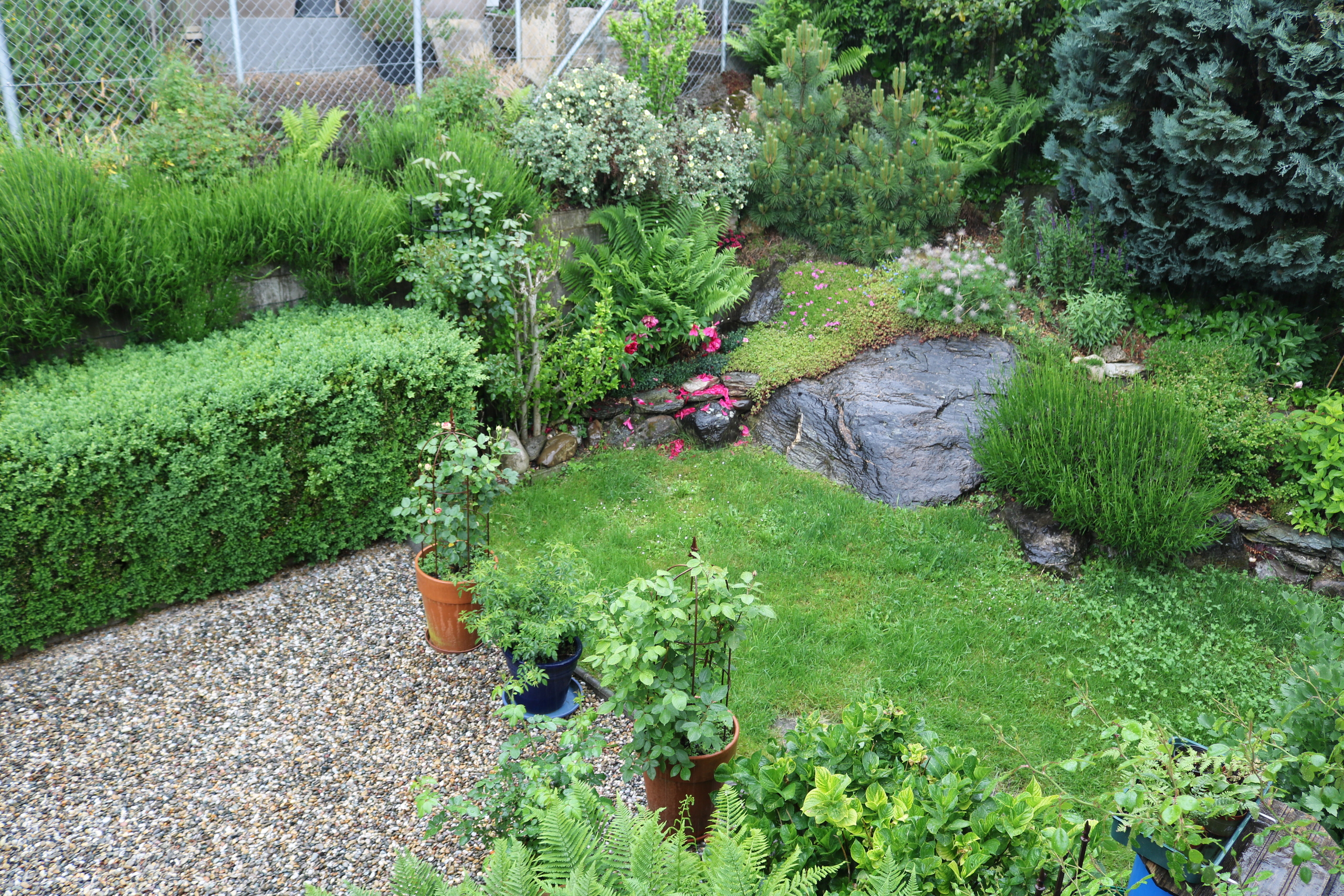 Sitzplatz und Garten Sitzplatz und Garten